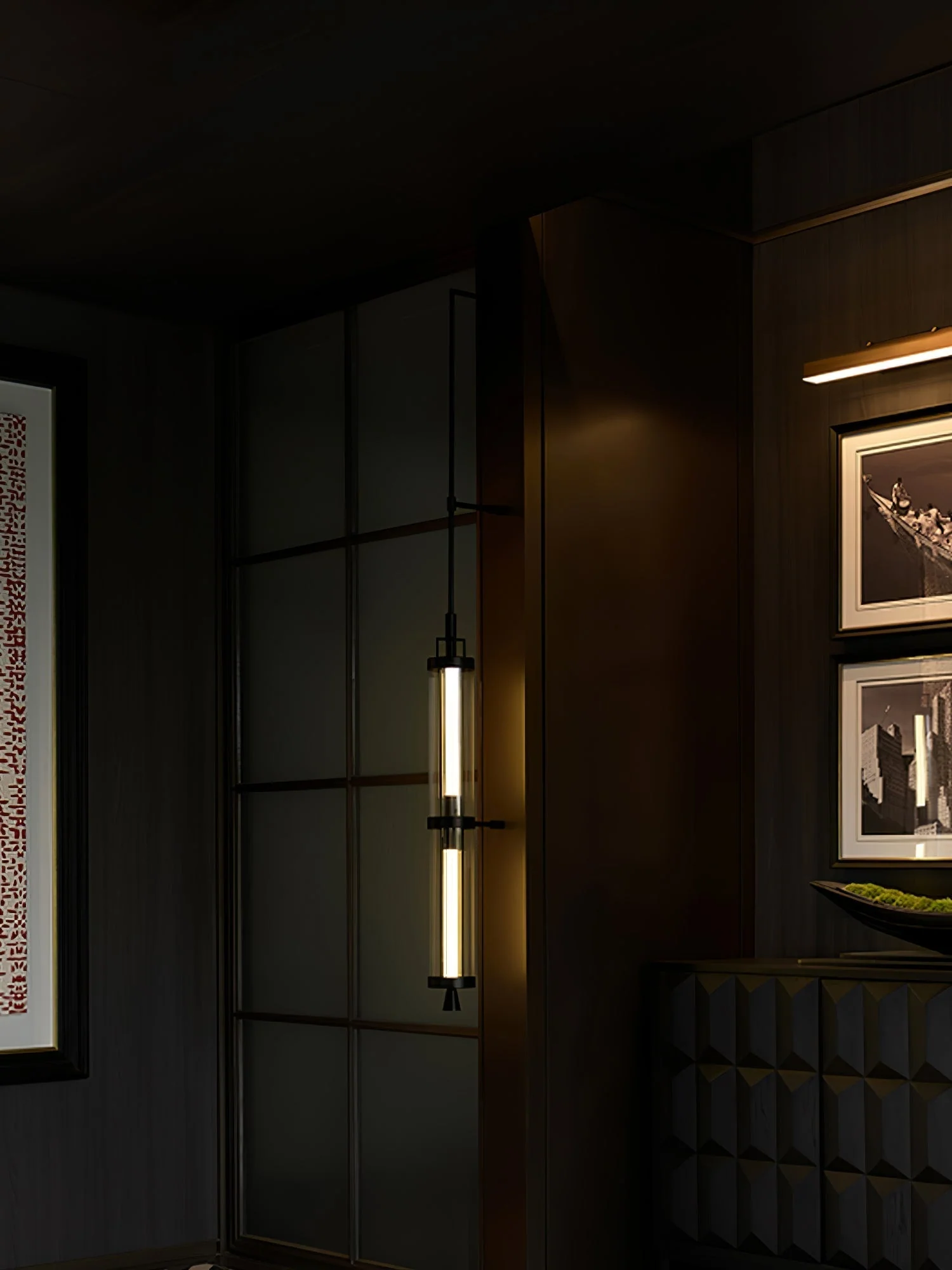 Vertical Modern Minimalist Sconce Wall Lamp - Image 5