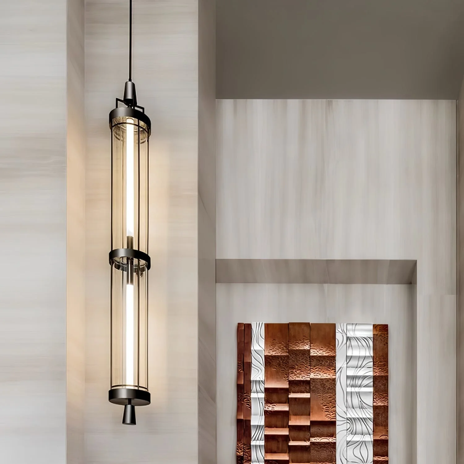 Vertical Modern Minimalist Sconce Wall Lamp - Image 8