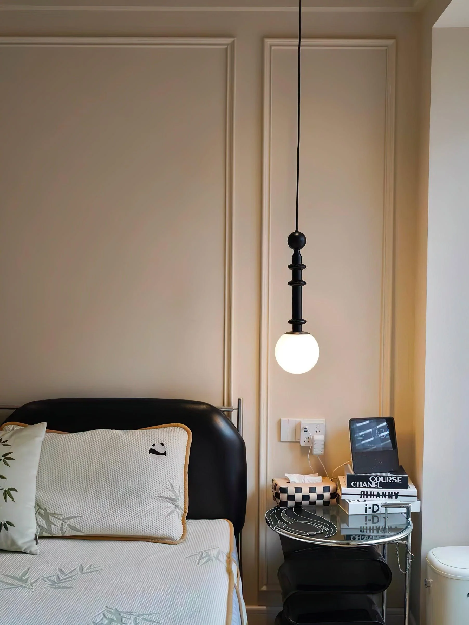 Vesera Wood Industrial Pendant Light - Image 11
