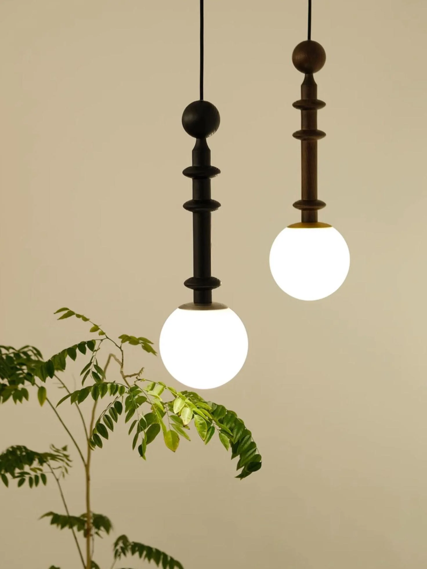 Vesera Wood Industrial Pendant Light - Image 12