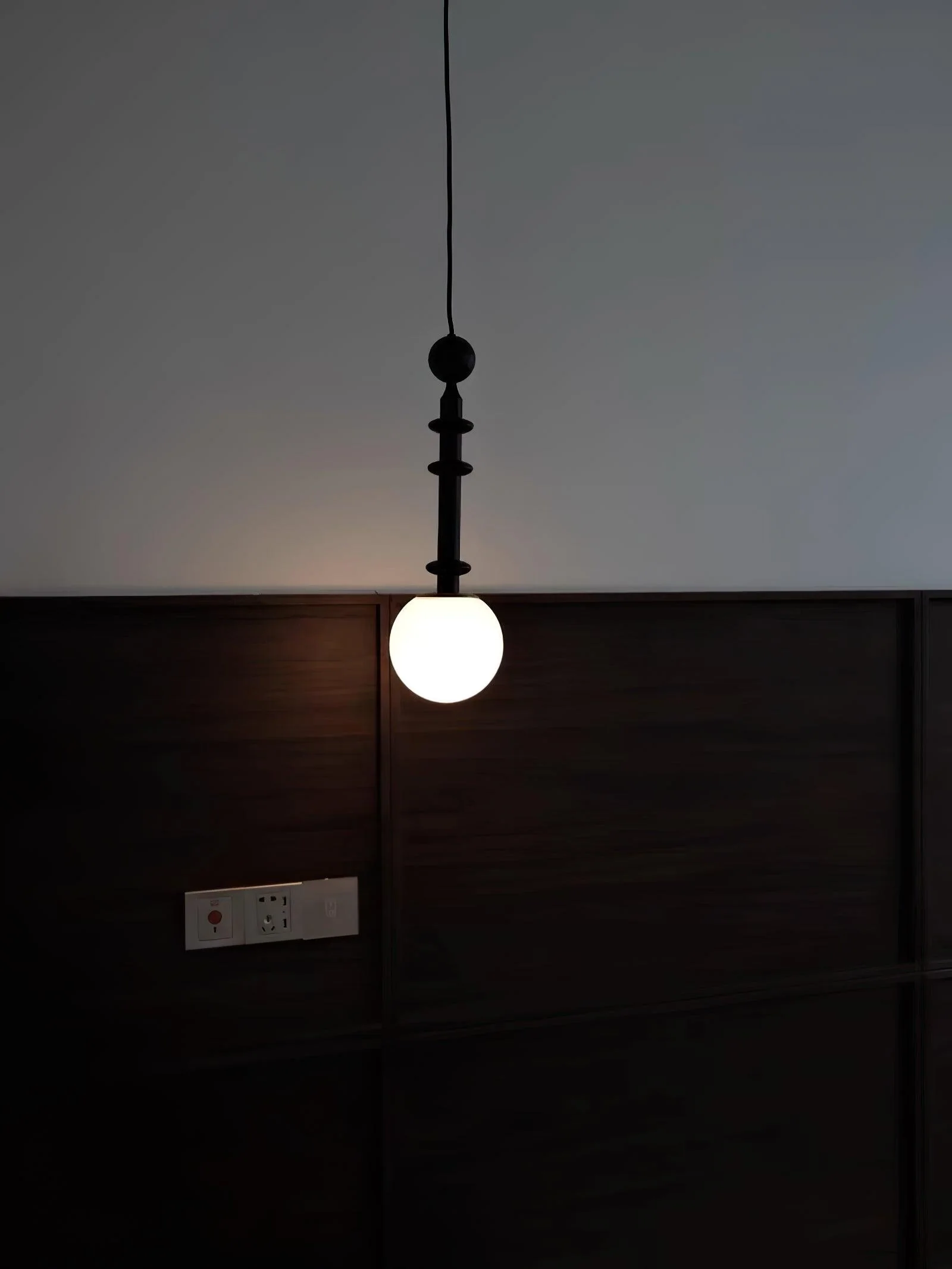 Vesera Wood Industrial Pendant Light - Image 13