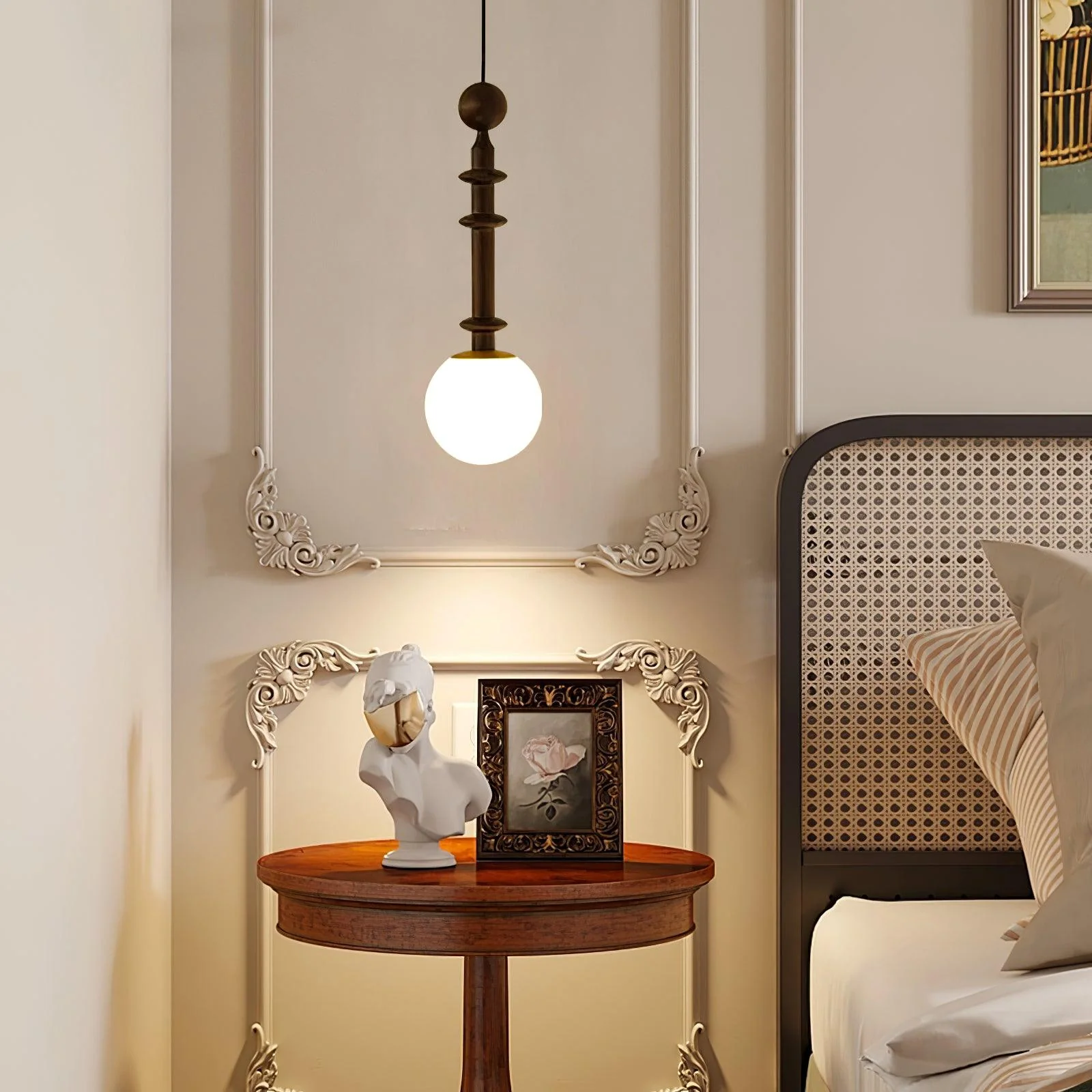 Vesera Wood Industrial Pendant Light - Image 24