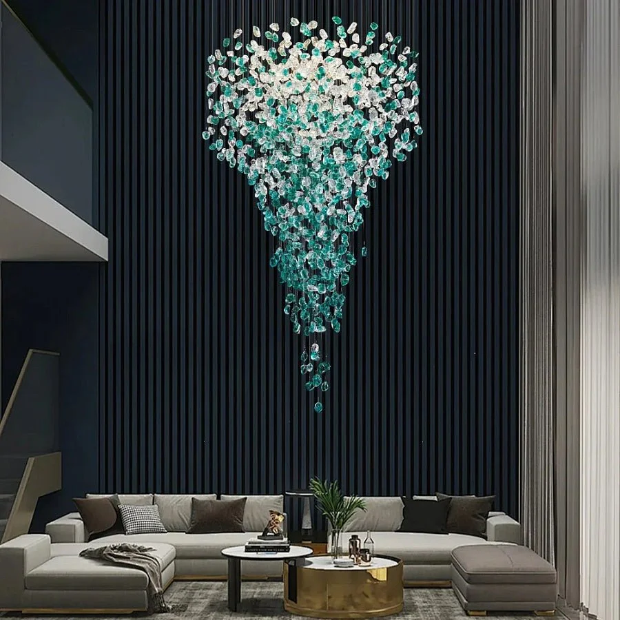 Veshaa Postmodern Luxury Stone Crystal Chandelier - Image 16
