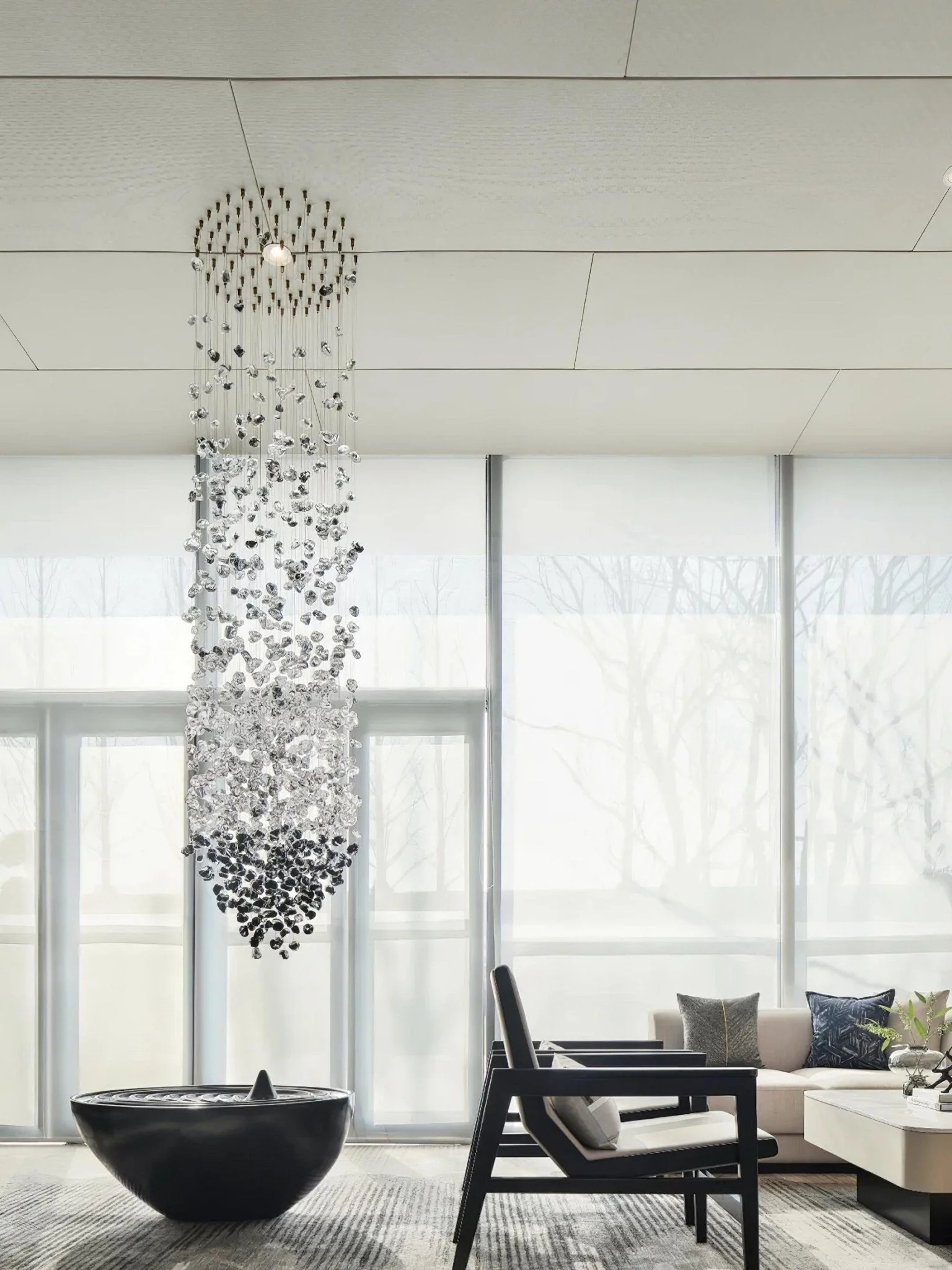 Veshaa Postmodern Luxury Stone Crystal Chandelier - Image 17