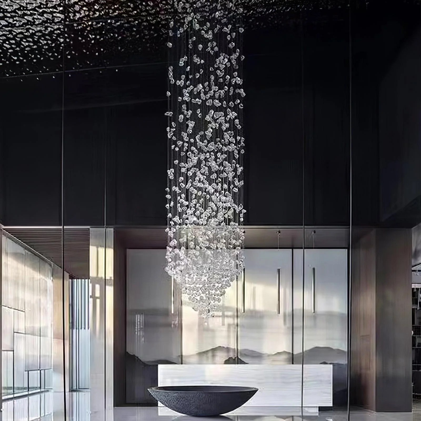 Veshaa Postmodern Luxury Stone Crystal Chandelier - Image 19