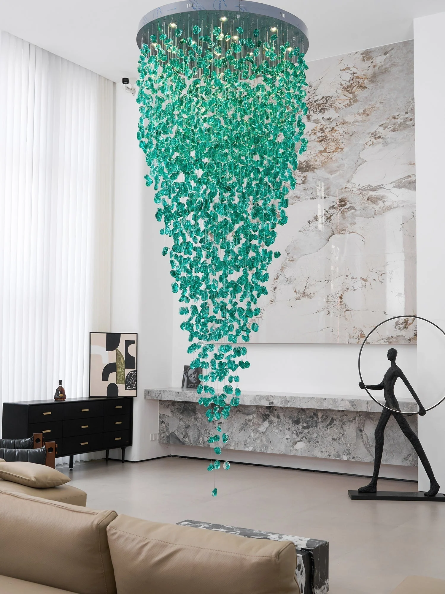 Veshaa Postmodern Luxury Stone Crystal Chandelier - Image 21