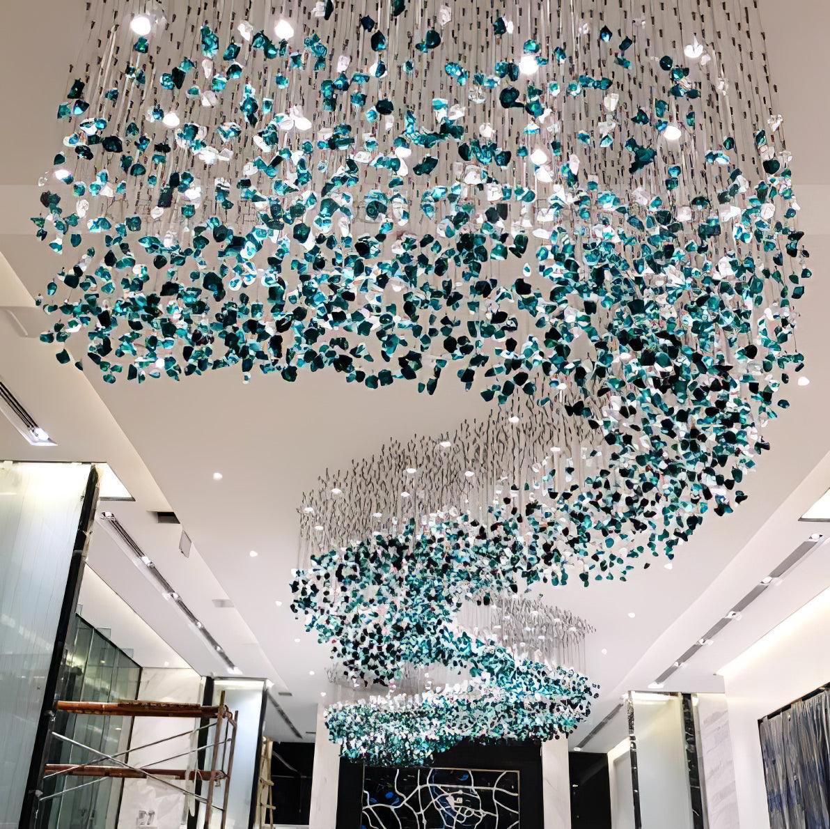 Veshaa Postmodern Luxury Stone Crystal Chandelier - Image 24
