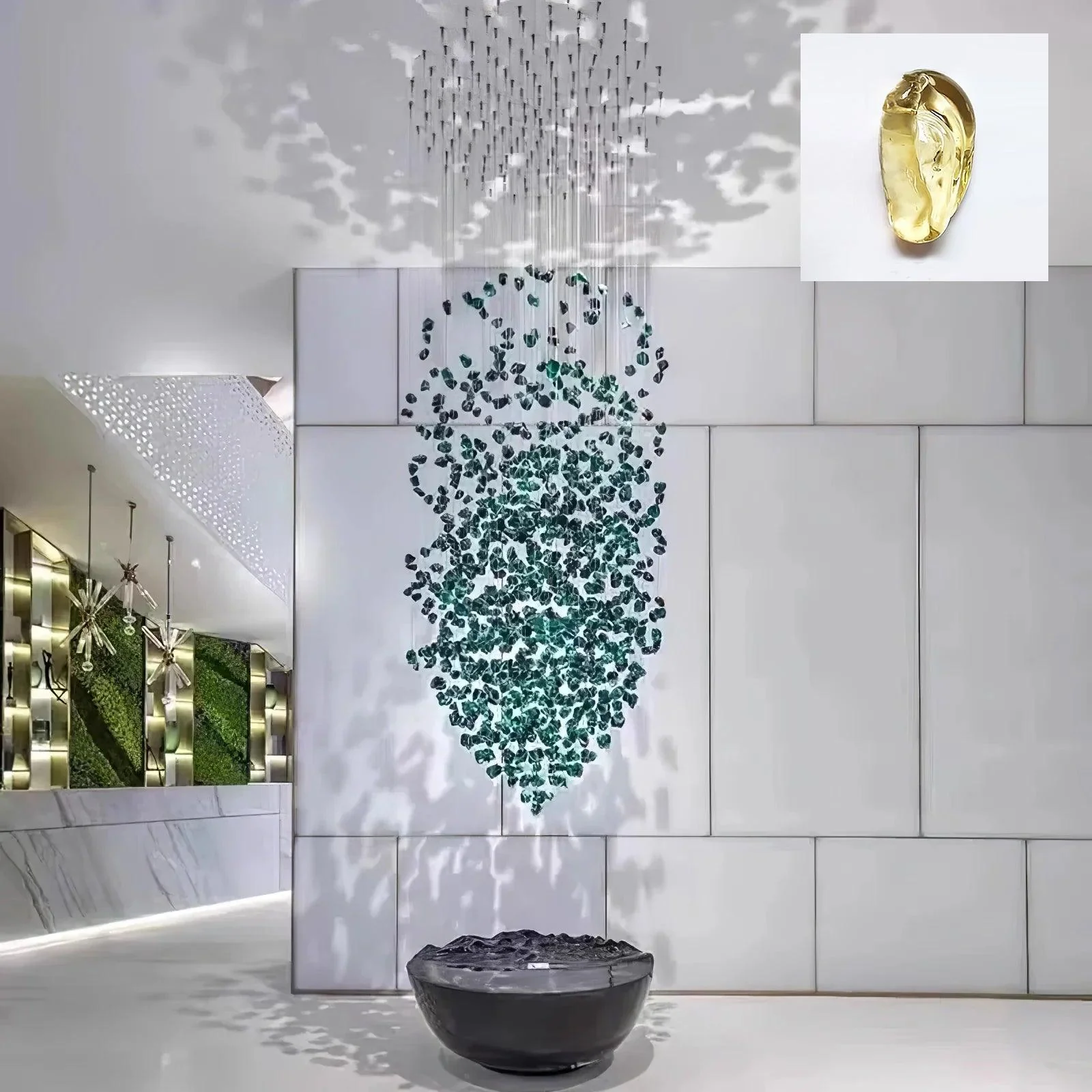 Veshaa Postmodern Luxury Stone Crystal Chandelier - Image 29