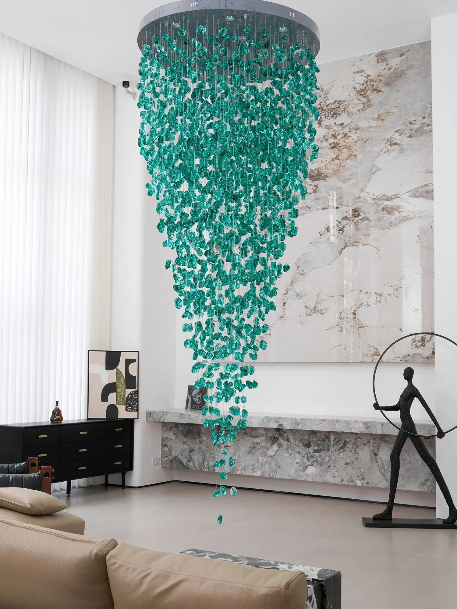 Veshaa Postmodern Luxury Stone Crystal Chandelier - Image 30