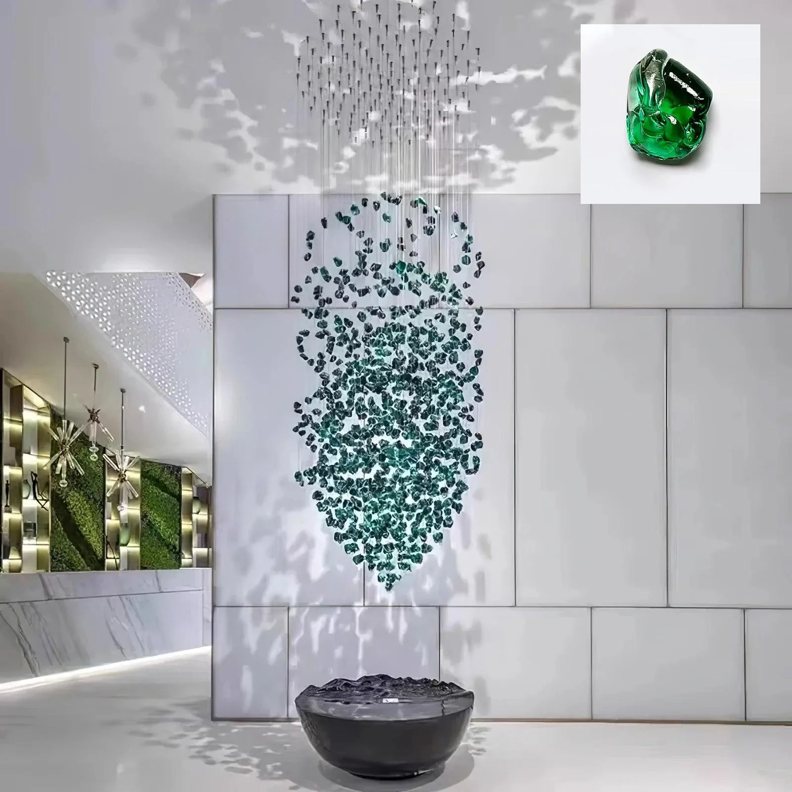 Veshaa Postmodern Luxury Stone Crystal Chandelier - Image 32