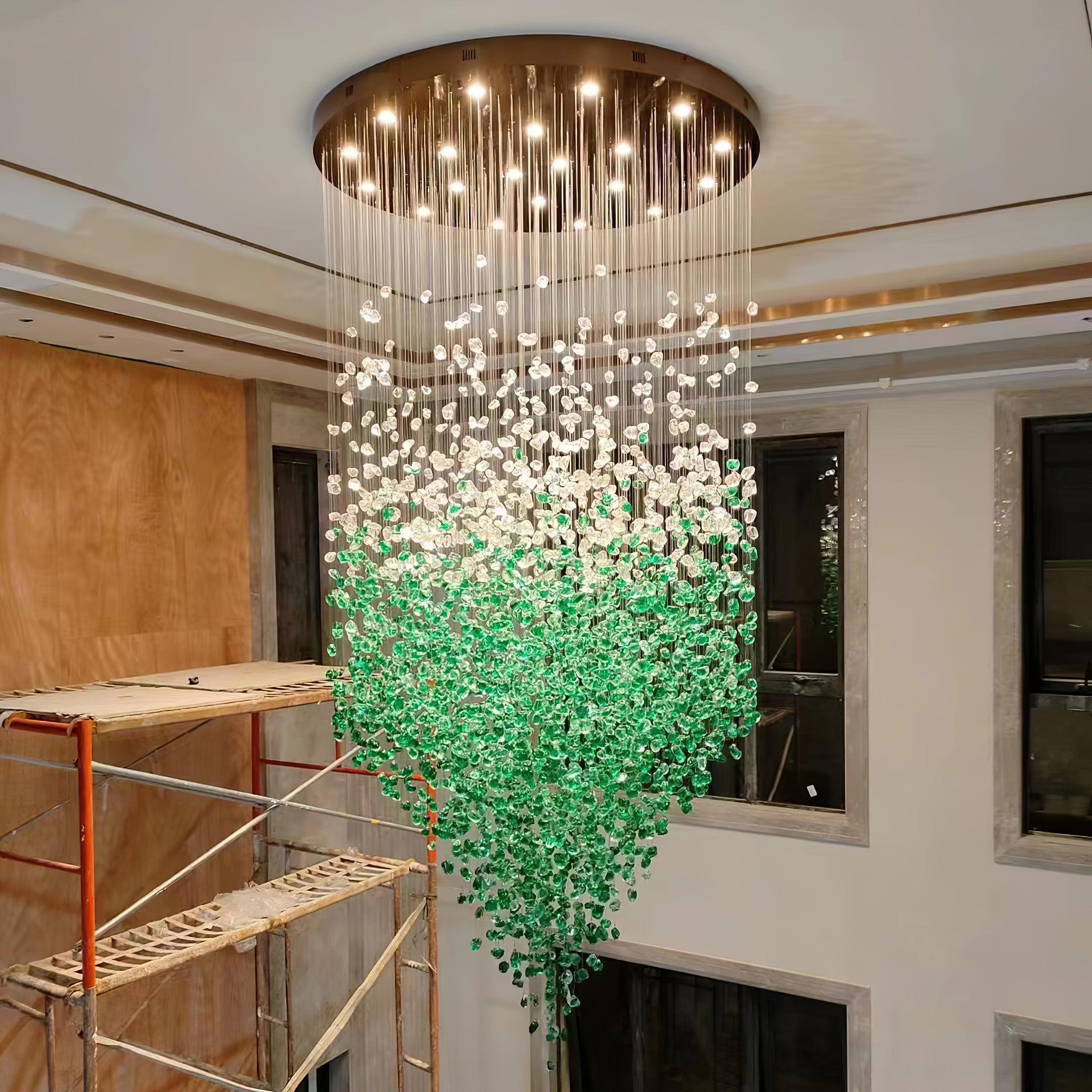 Veshaa Postmodern Luxury Stone Crystal Chandelier - Image 34