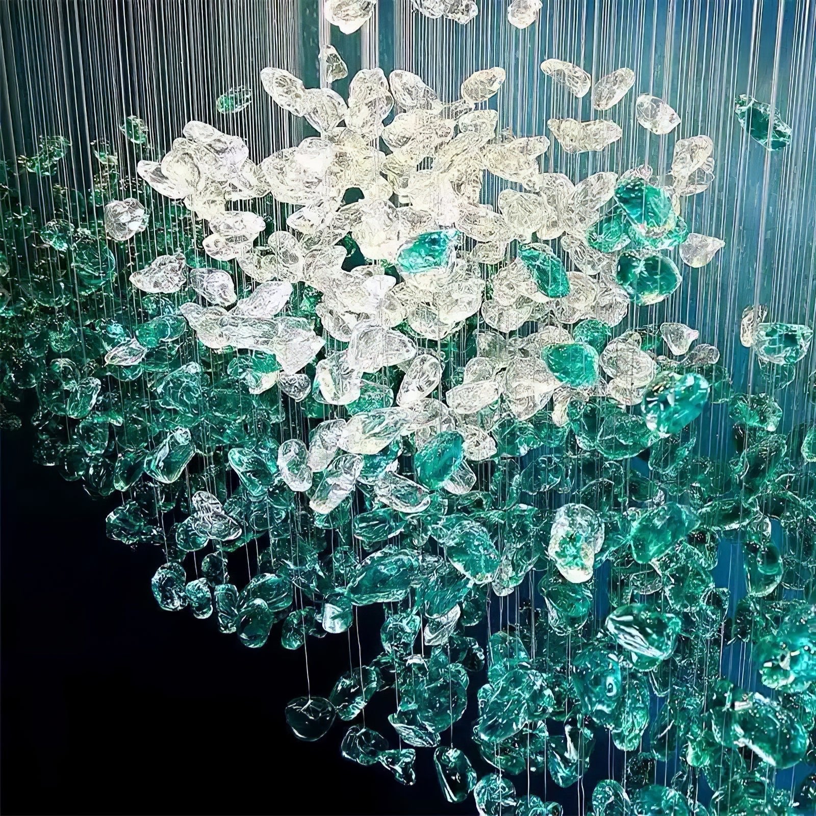 Veshaa Postmodern Luxury Stone Crystal Chandelier - Image 42