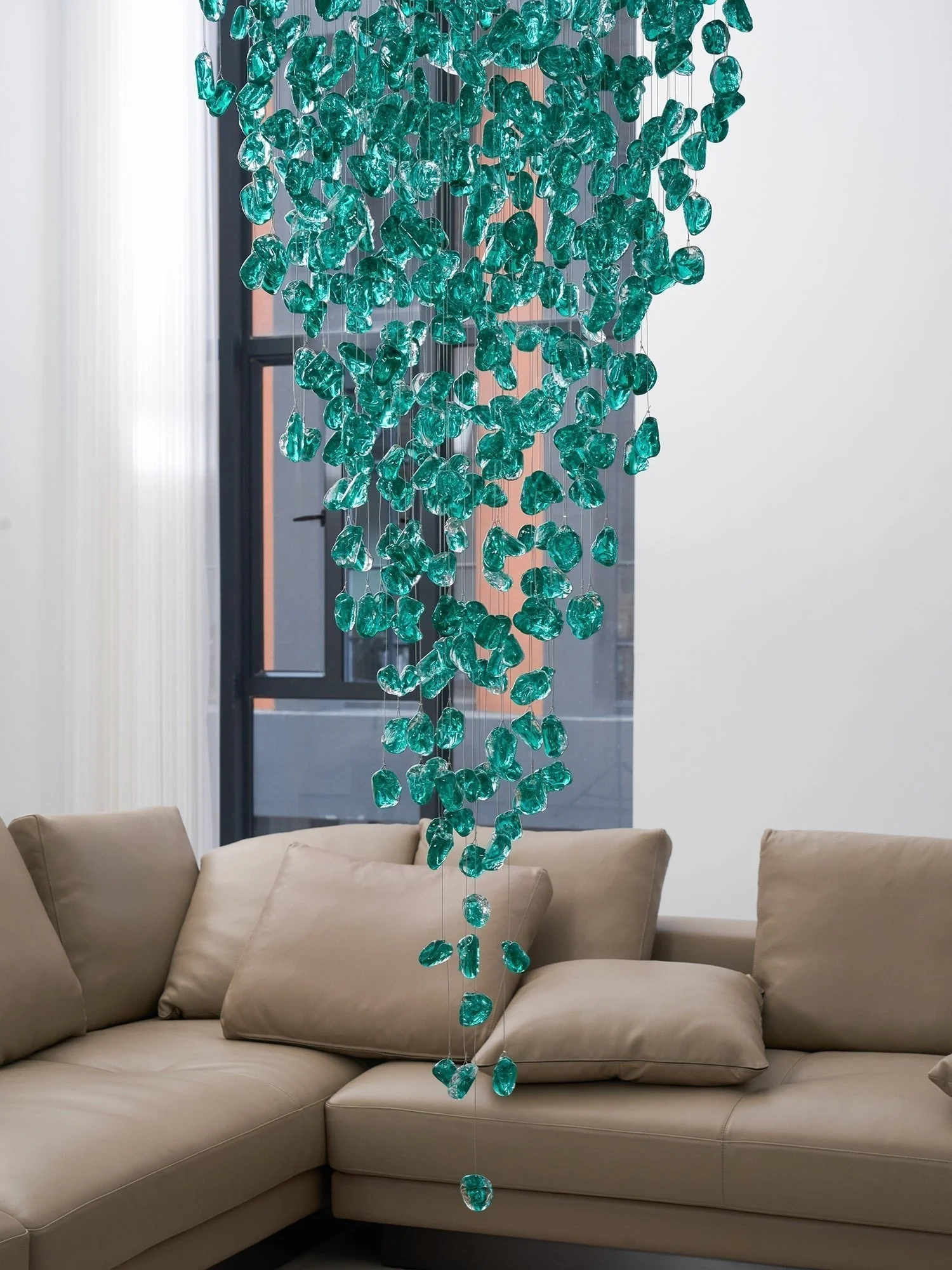 Veshaa Postmodern Luxury Stone Crystal Chandelier - Image 83