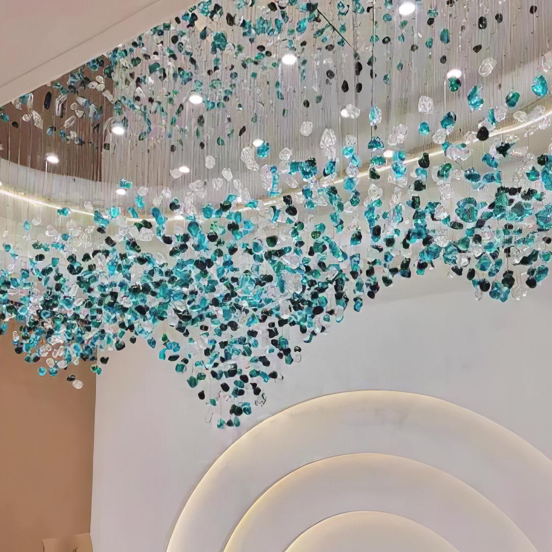 Veshaa Postmodern Luxury Stone Crystal Chandelier - Image 89