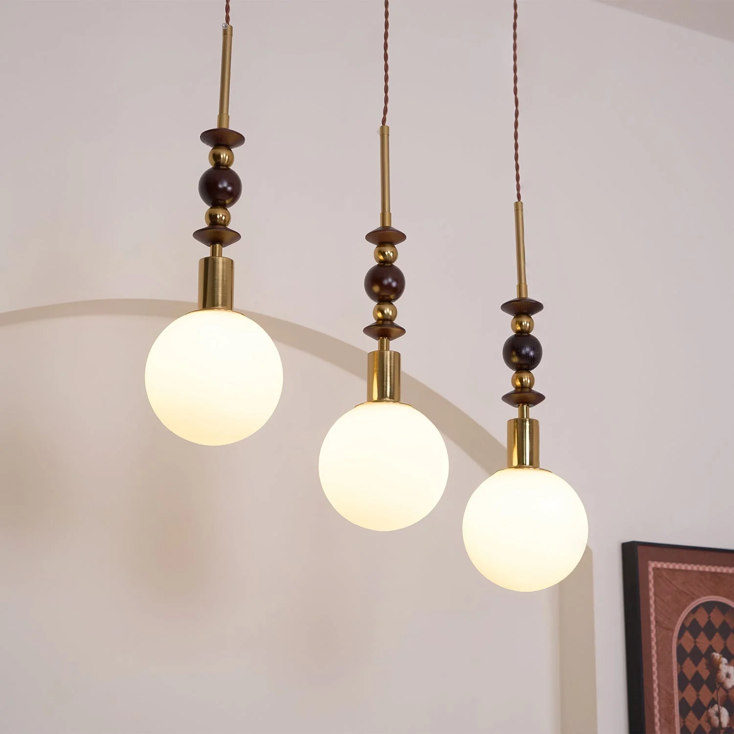 Vespean Wood Pendant Light - Image 5