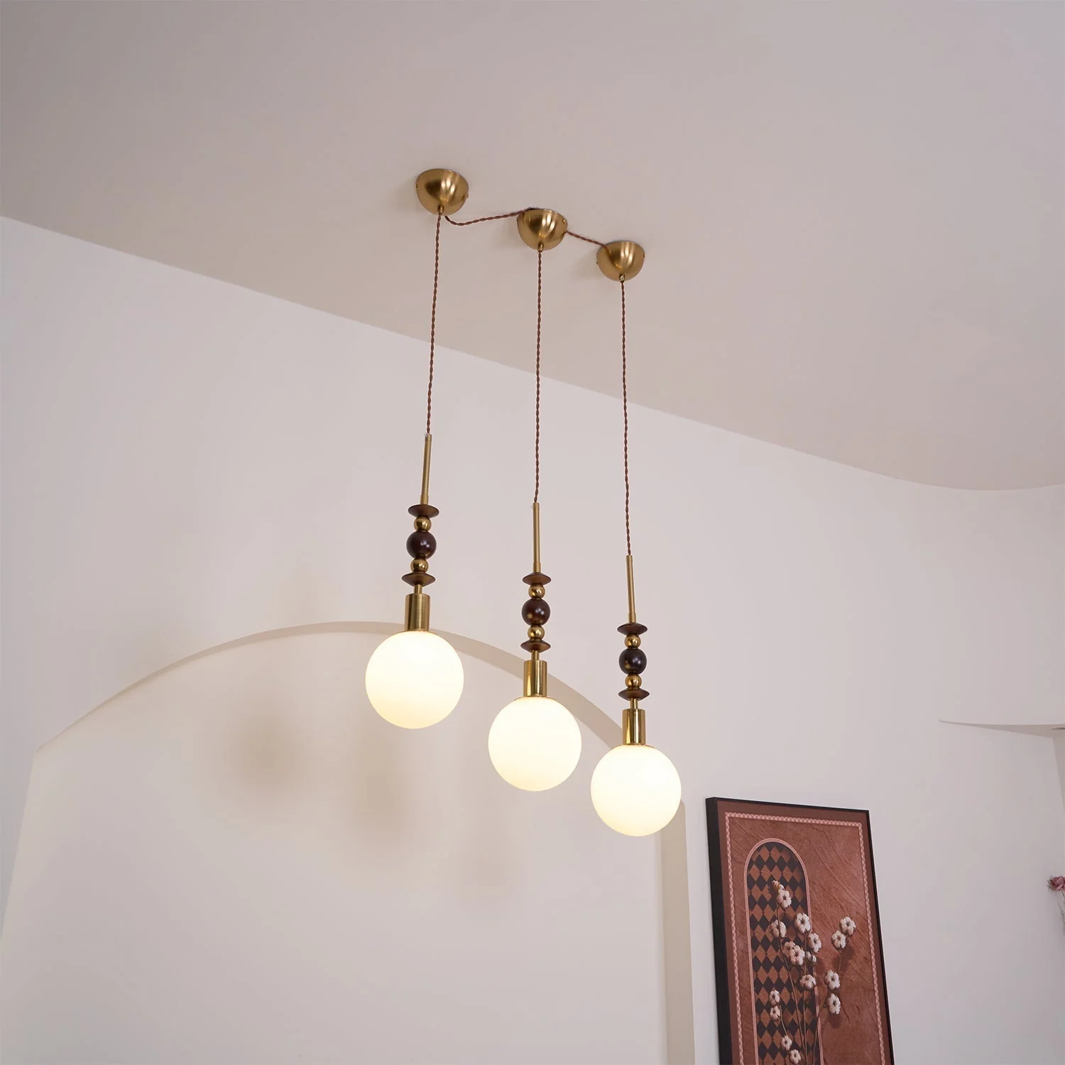 Vespean Wood Pendant Light - Image 6