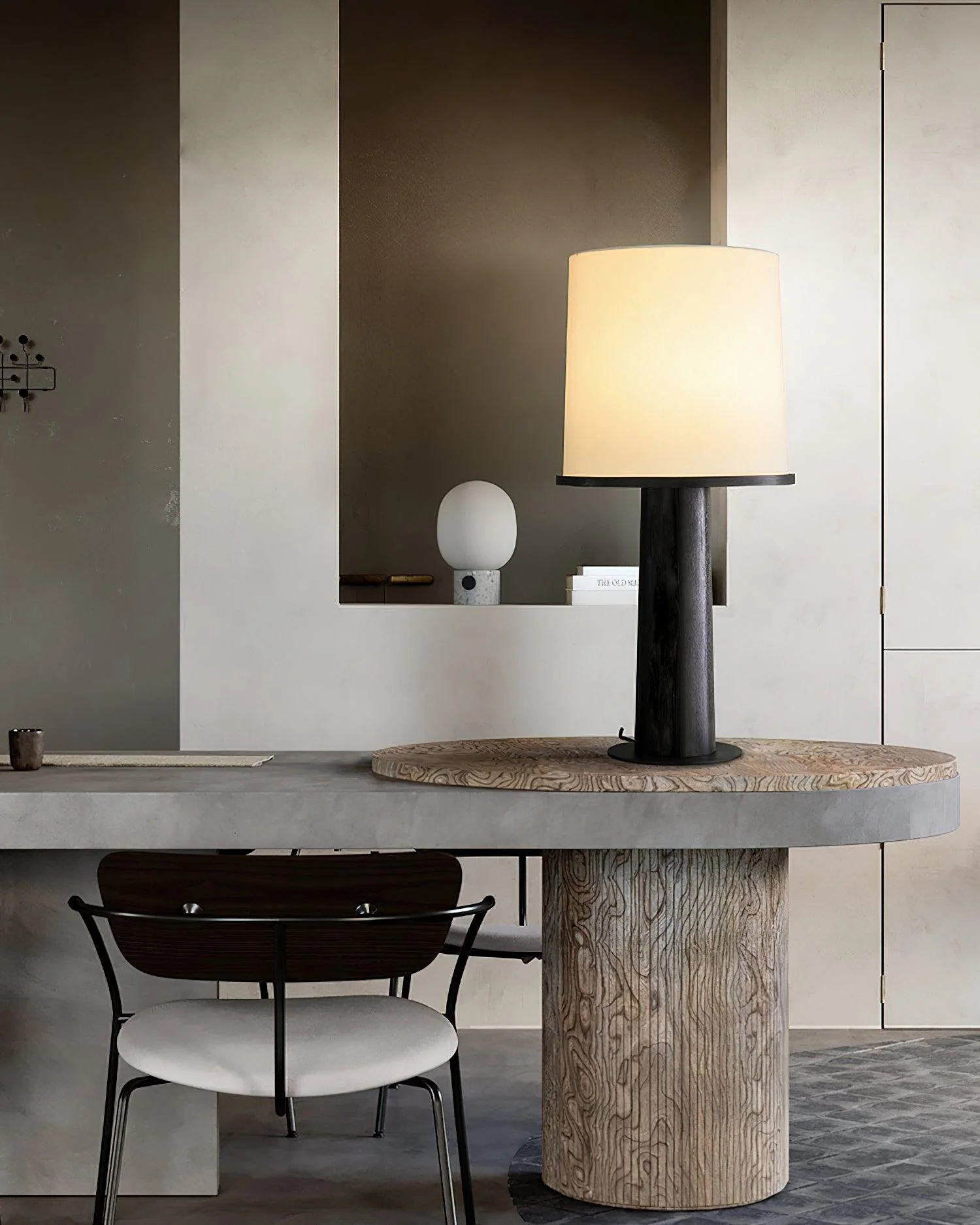 Vesper Minimalist Wood Table Lamp - Image 15