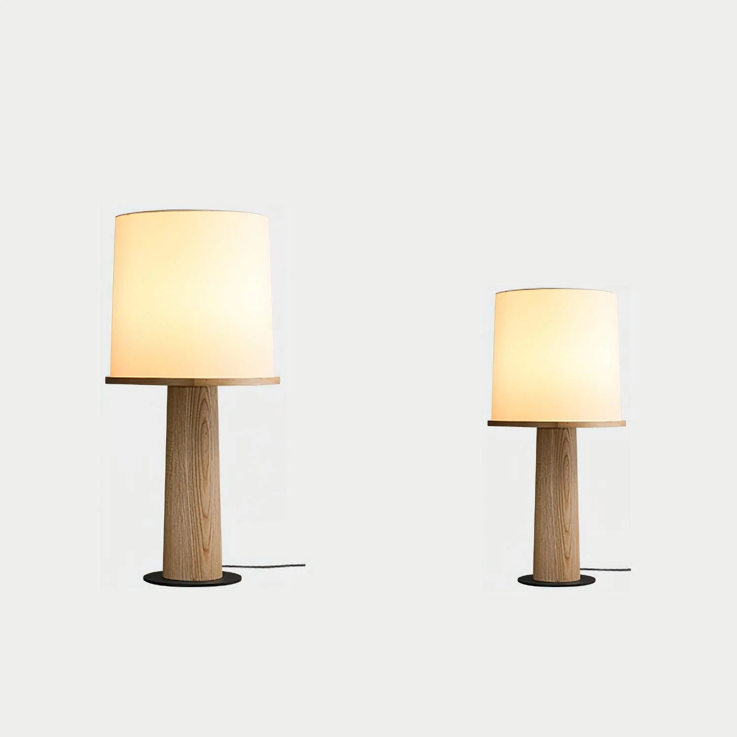 Vesper Minimalist Wood Table Lamp - Image 16