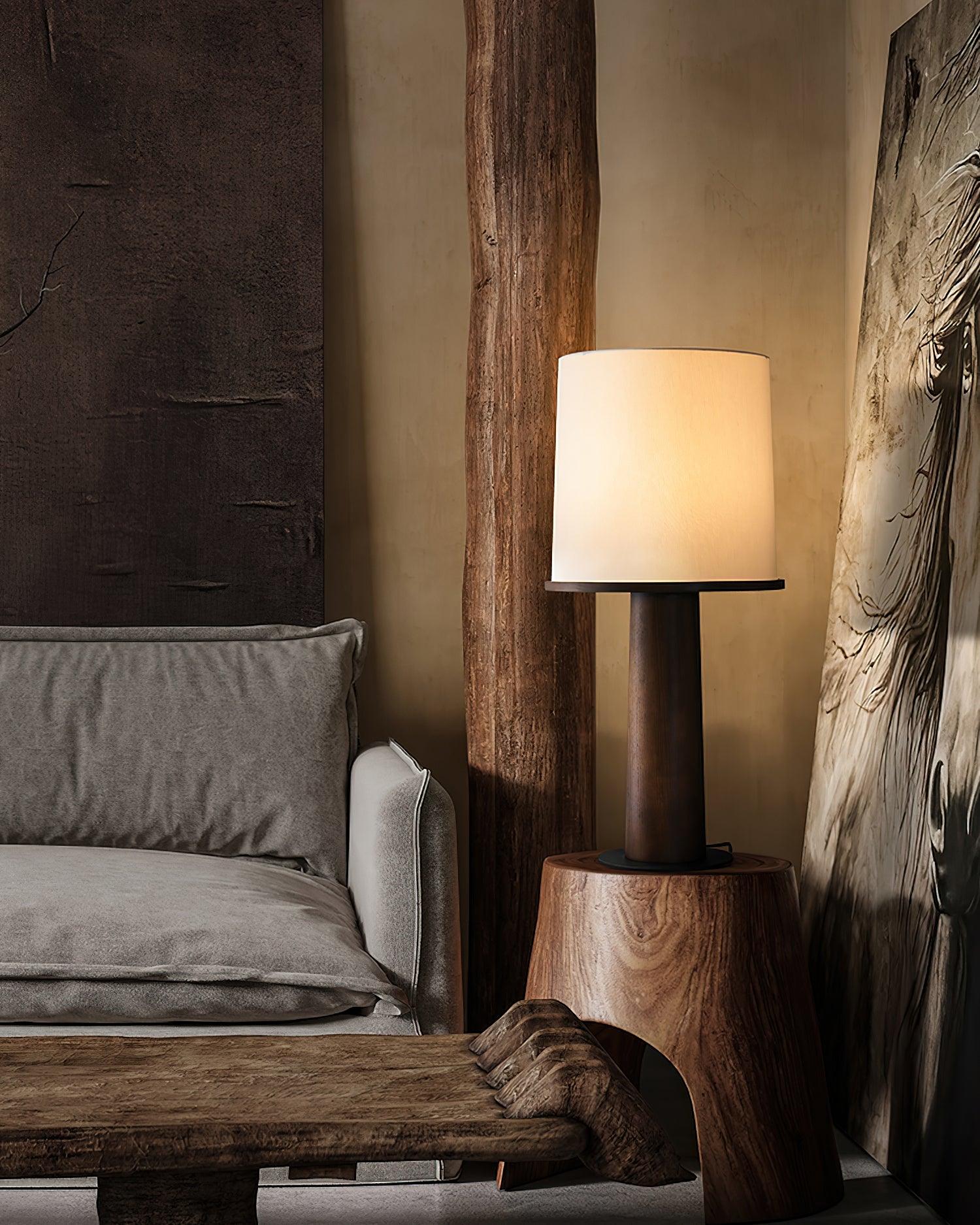 Vesper Minimalist Wood Table Lamp - Image 17