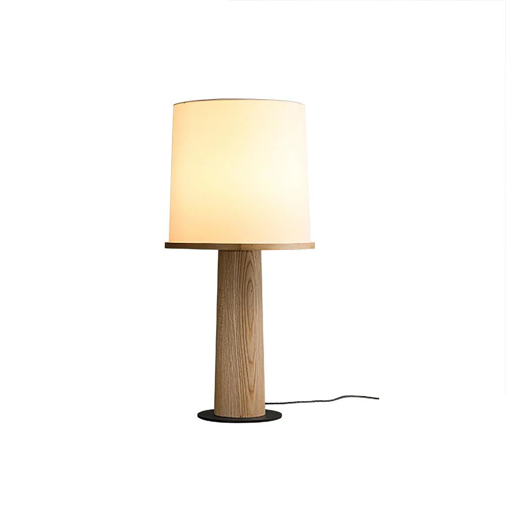 Vesper Minimalist Wood Table Lamp - Image 25