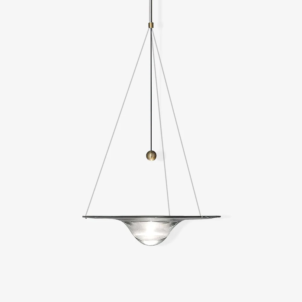 Vesperce Brass Minimalistic Pendant Light - Image 22
