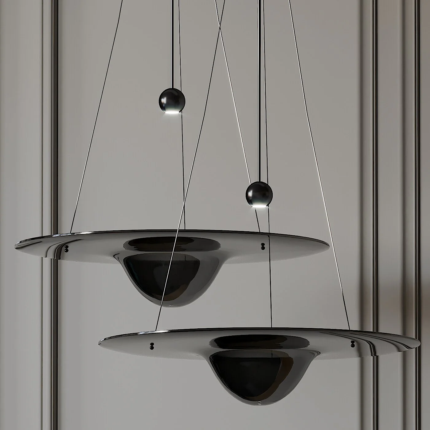 Vesperce Brass Minimalistic Pendant Light - Image 45