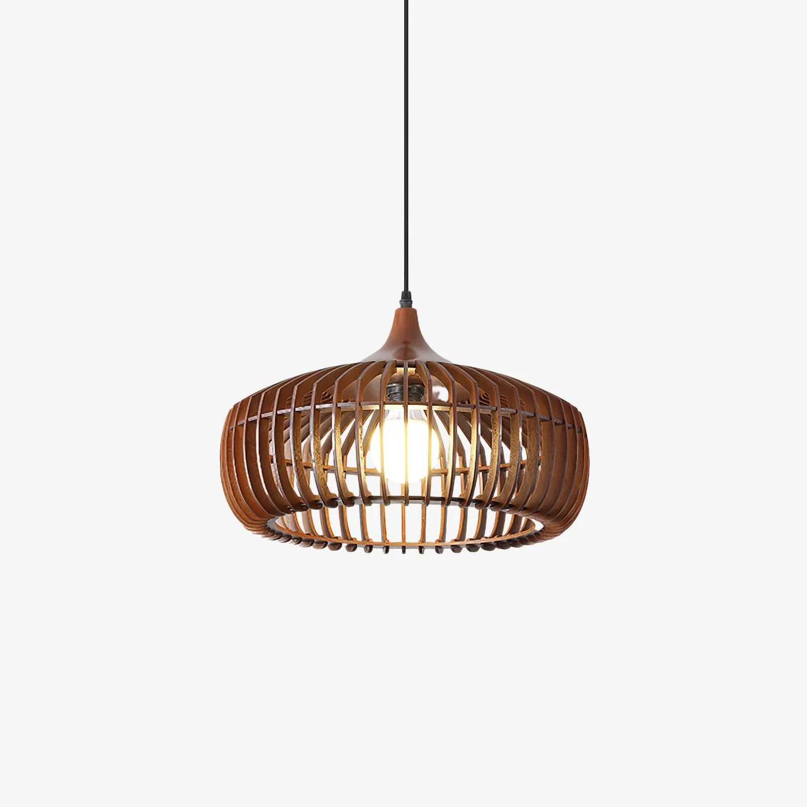 Vesva Wooden Retro Pendant Lamp