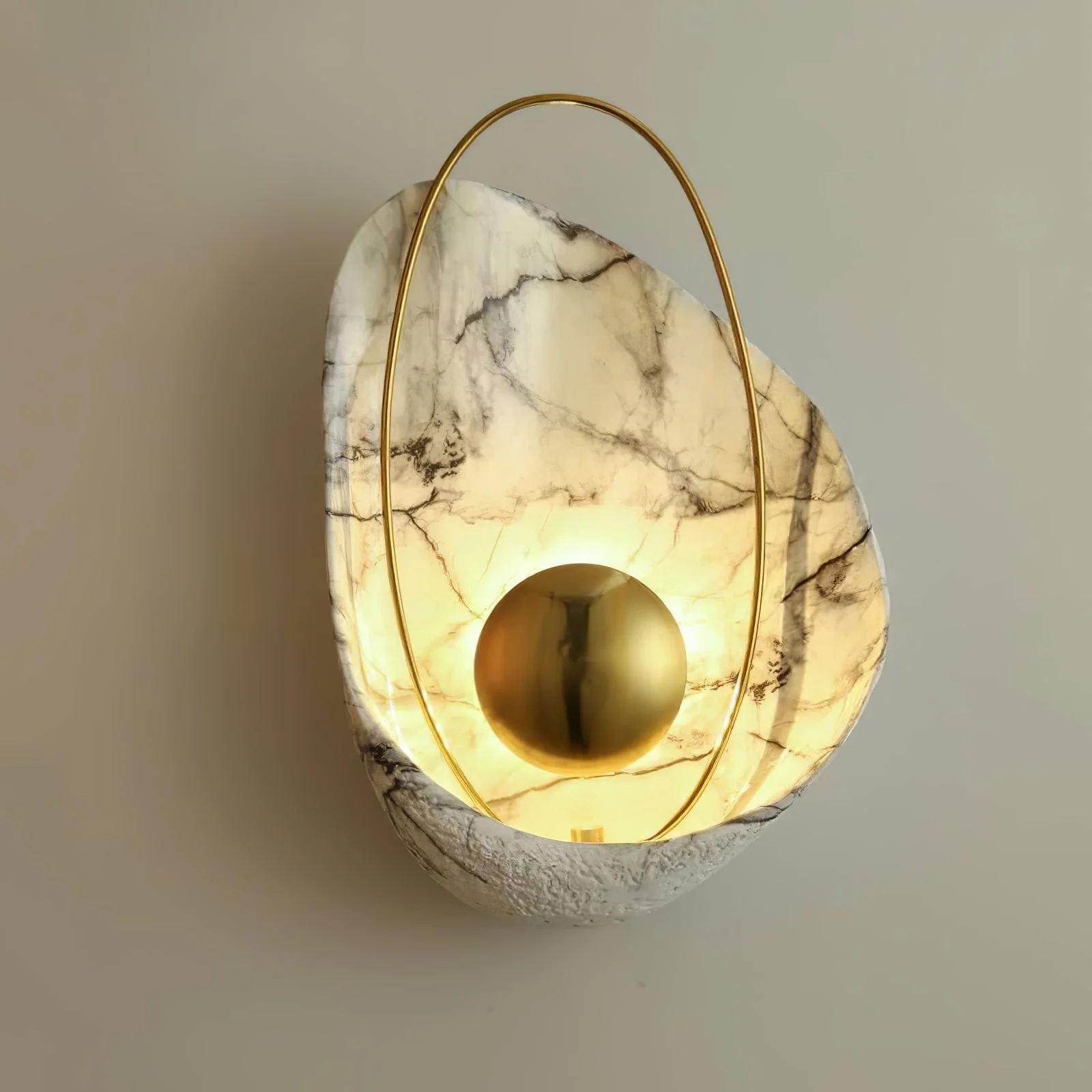Vethaora Premium Nordic Art Pearl Resin Wall Lamp - Image 36
