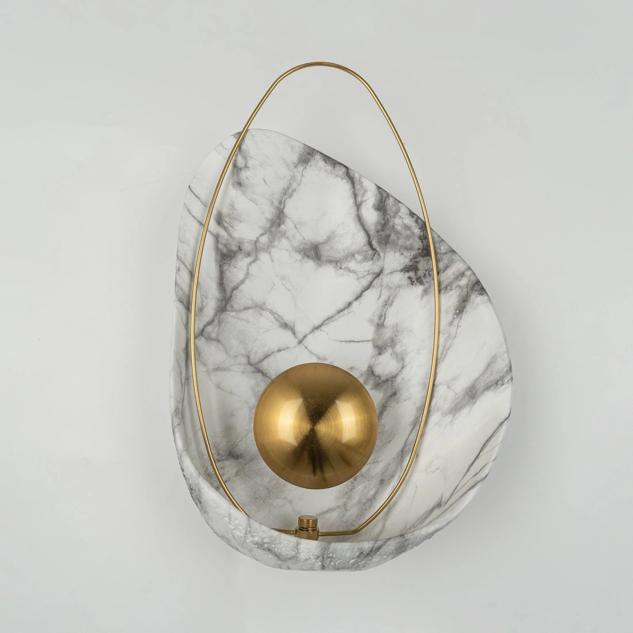 Vethaora Premium Nordic Art Pearl Resin Wall Lamp - Image 8