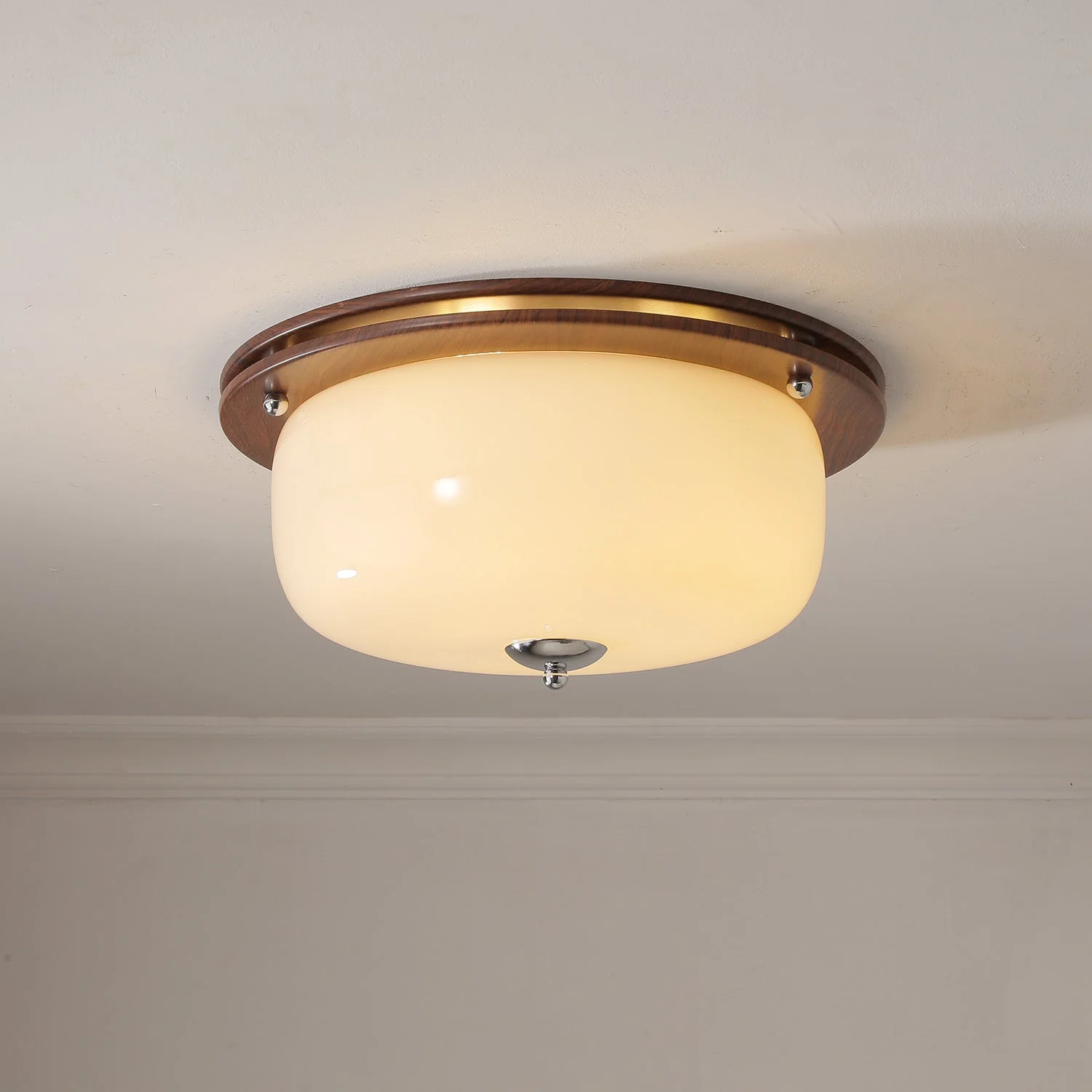 Vetheel Premium Nordic Art Dome Glass Ceiling Light - Image 2