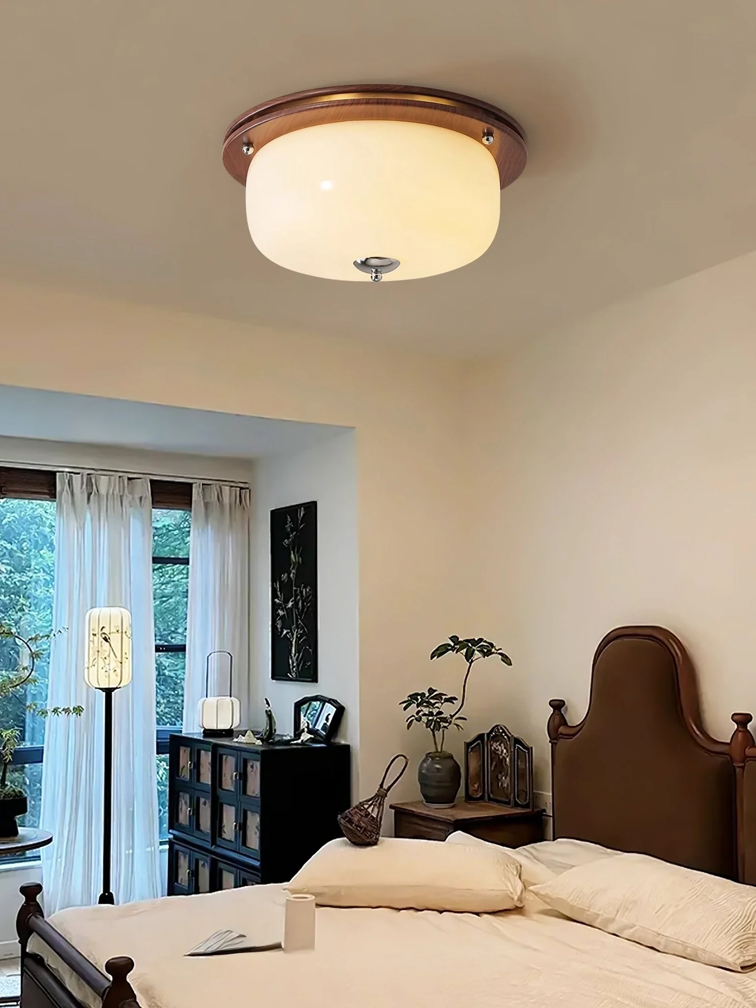 Vetheel Premium Nordic Art Dome Glass Ceiling Light - Image 20