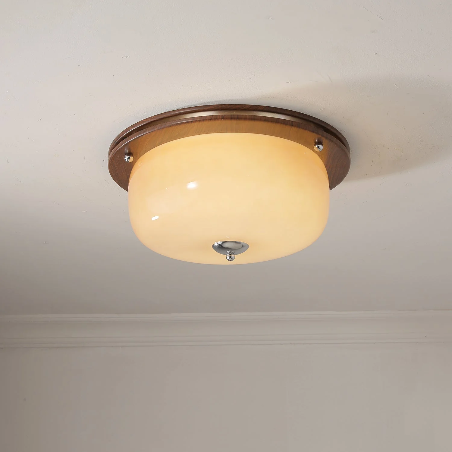 Vetheel Premium Nordic Art Dome Glass Ceiling Light - Image 29