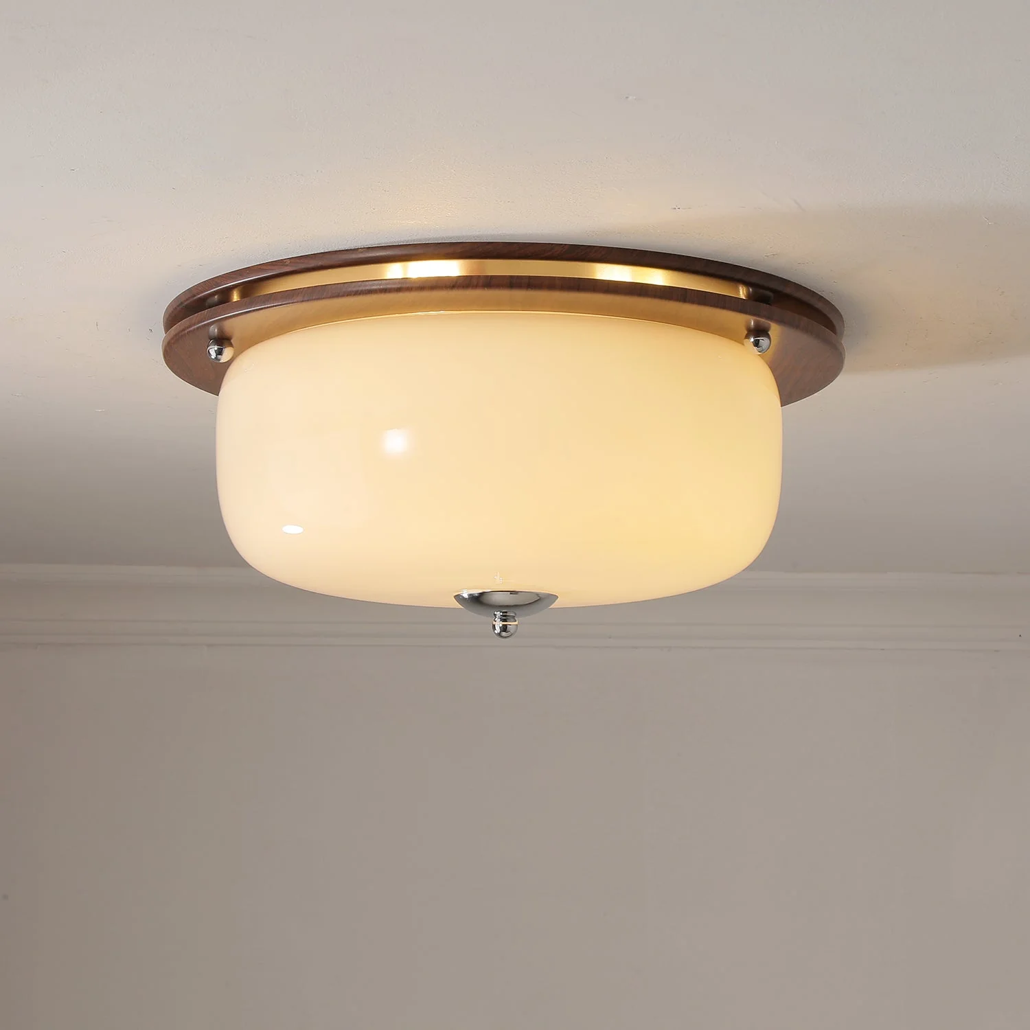 Vetheel Premium Nordic Art Dome Glass Ceiling Light - Image 3