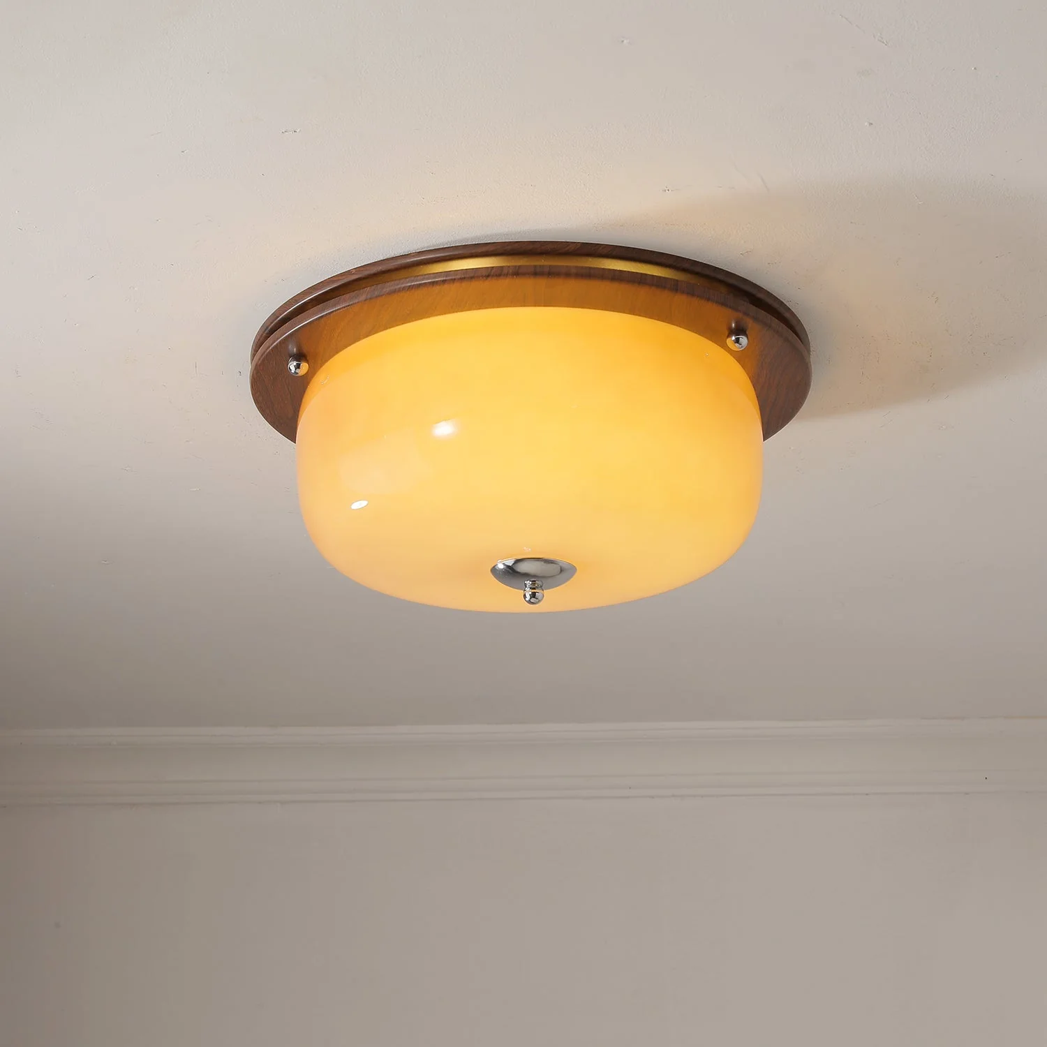 Vetheel Premium Nordic Art Dome Glass Ceiling Light - Image 31