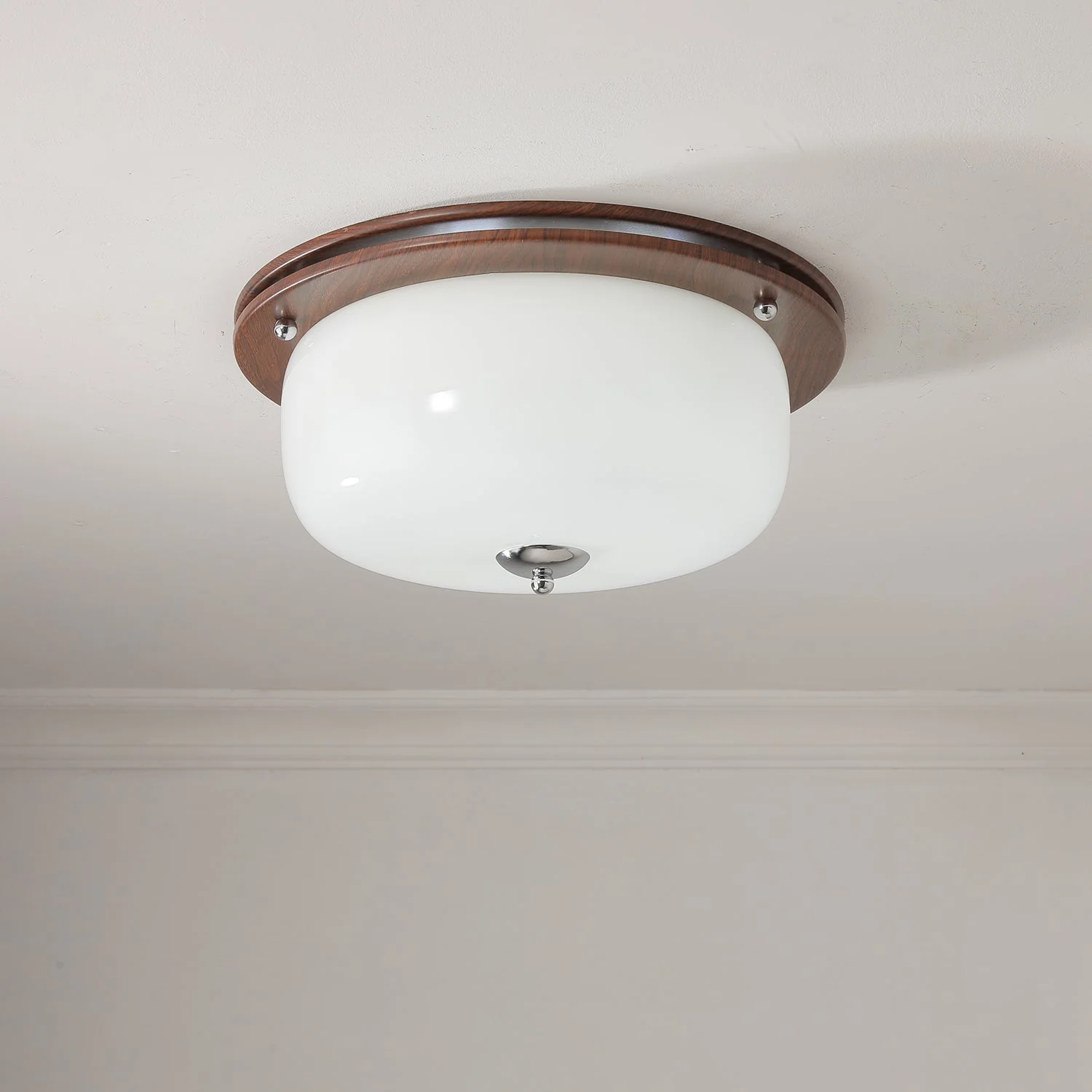 Vetheel Premium Nordic Art Dome Glass Ceiling Light - Image 36