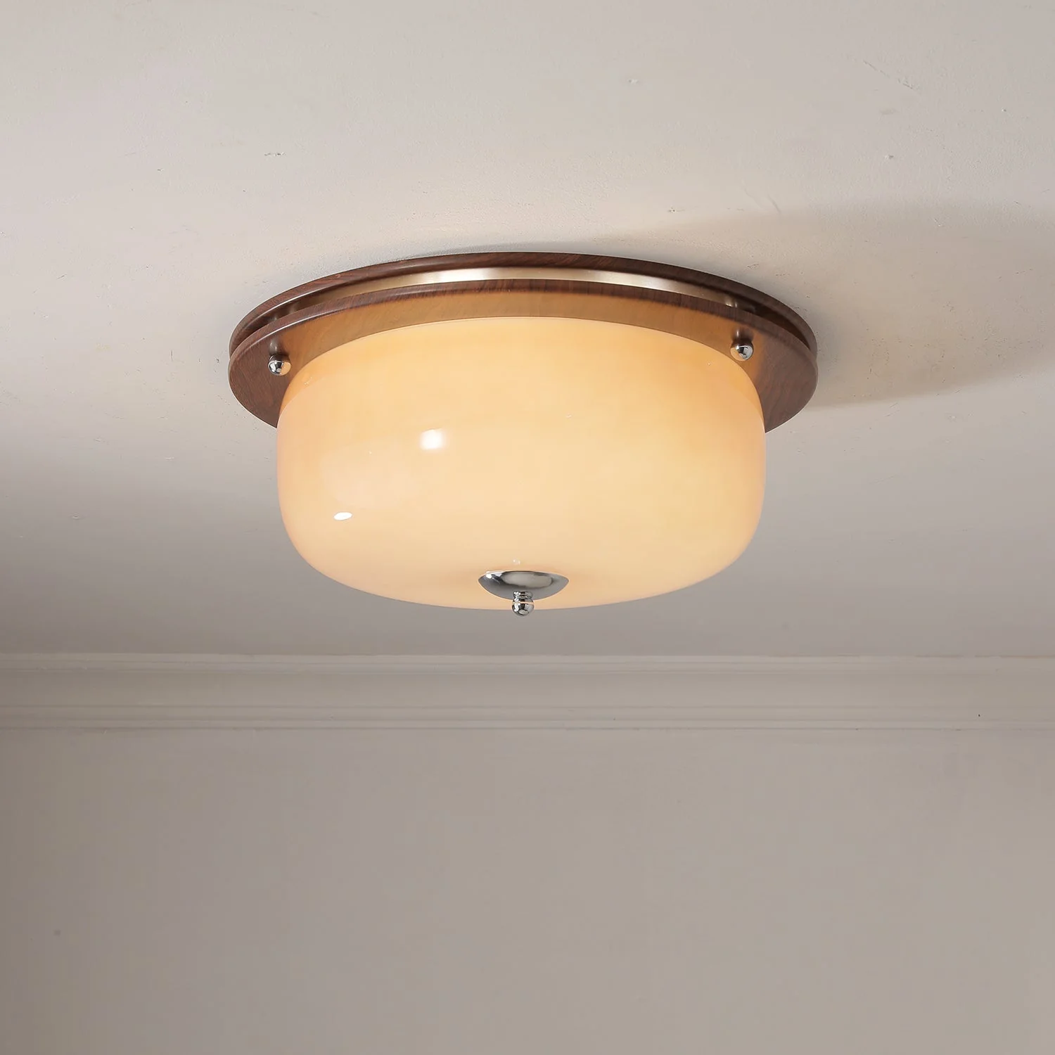 Vetheel Premium Nordic Art Dome Glass Ceiling Light - Image 4