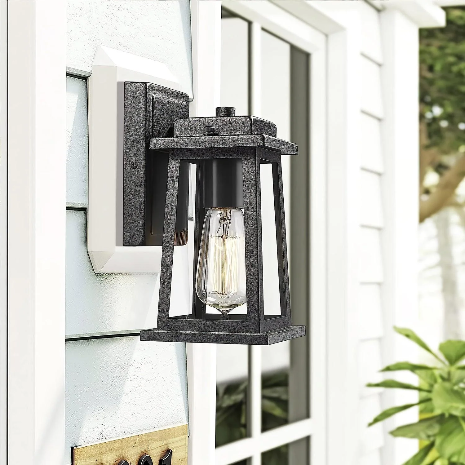Vevelir Vintage Industrial Outdoor Lantern Wall Lamp - Image 12