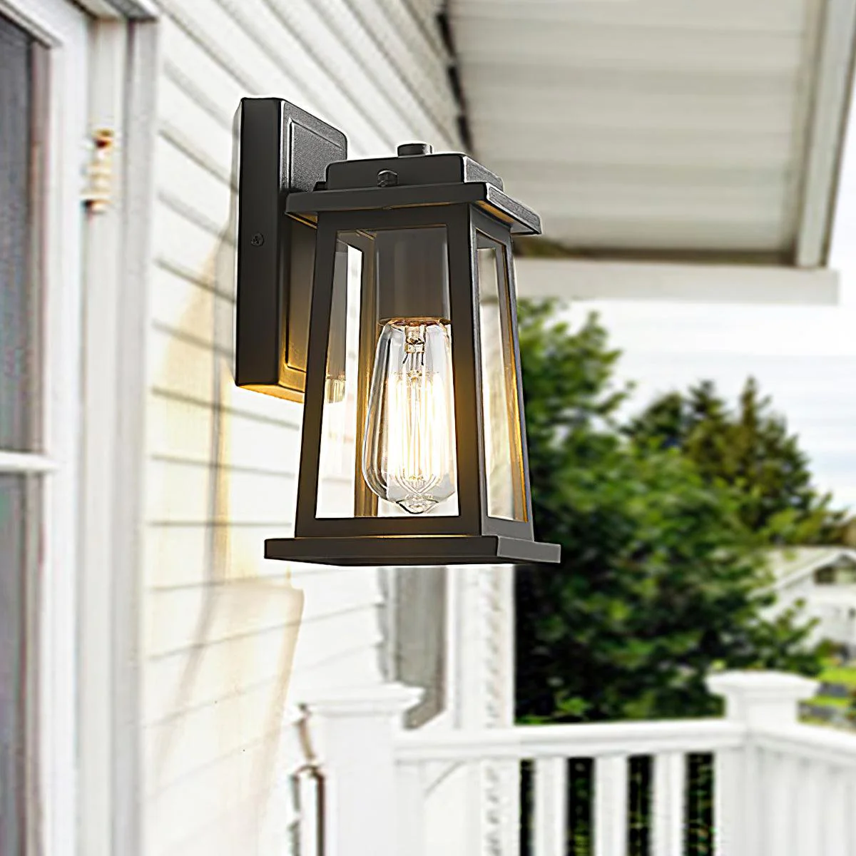Vevelir Vintage Industrial Outdoor Lantern Wall Lamp - Image 2