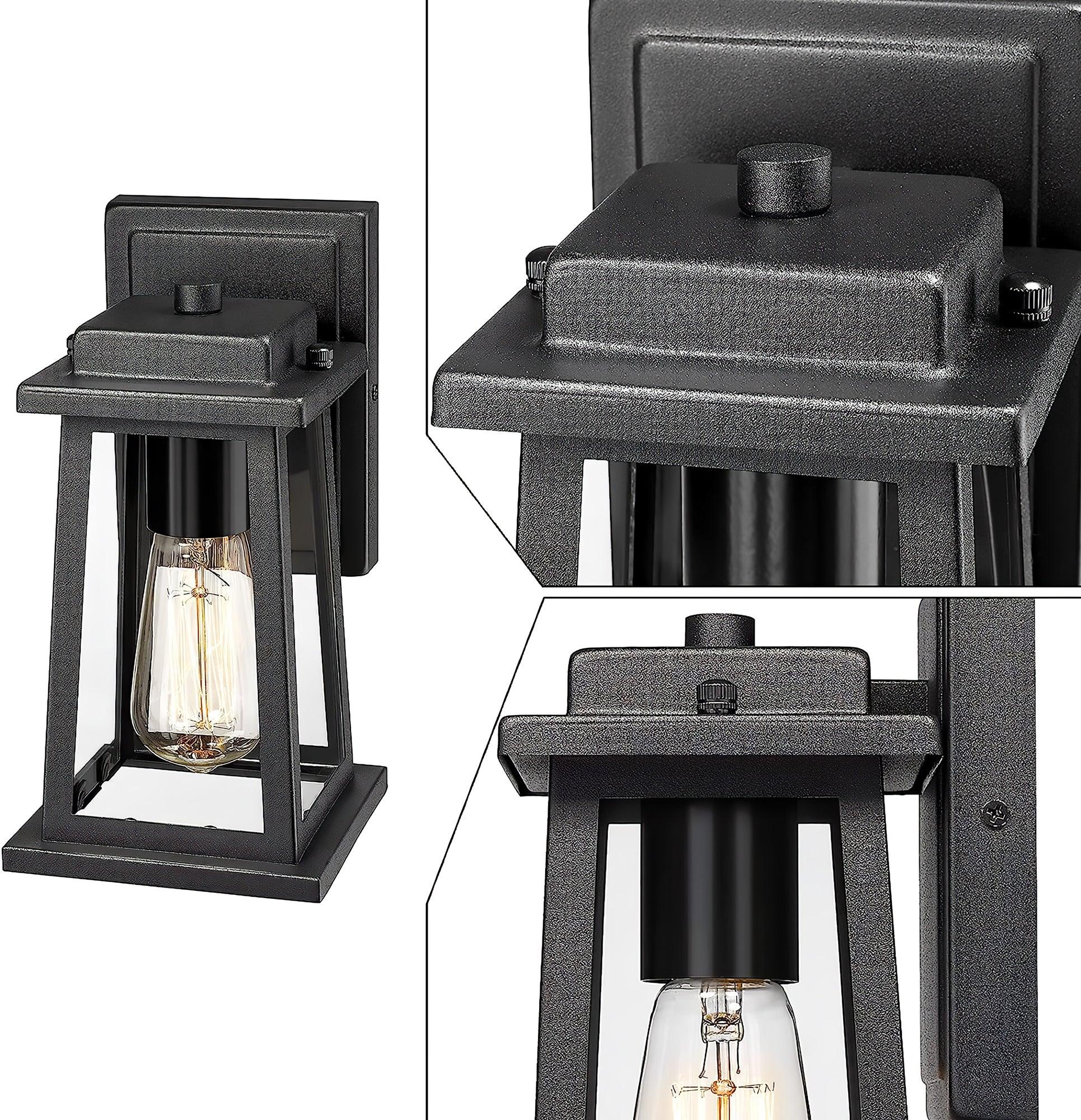Vevelir Vintage Industrial Outdoor Lantern Wall Lamp - Image 7
