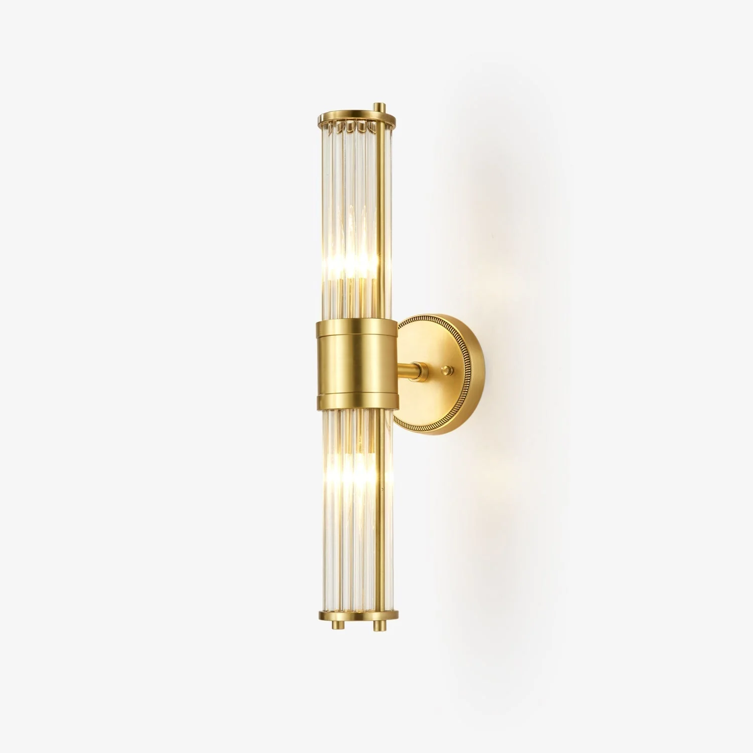 Vevenisra Nordic Art Cylinder Glass Wall Light