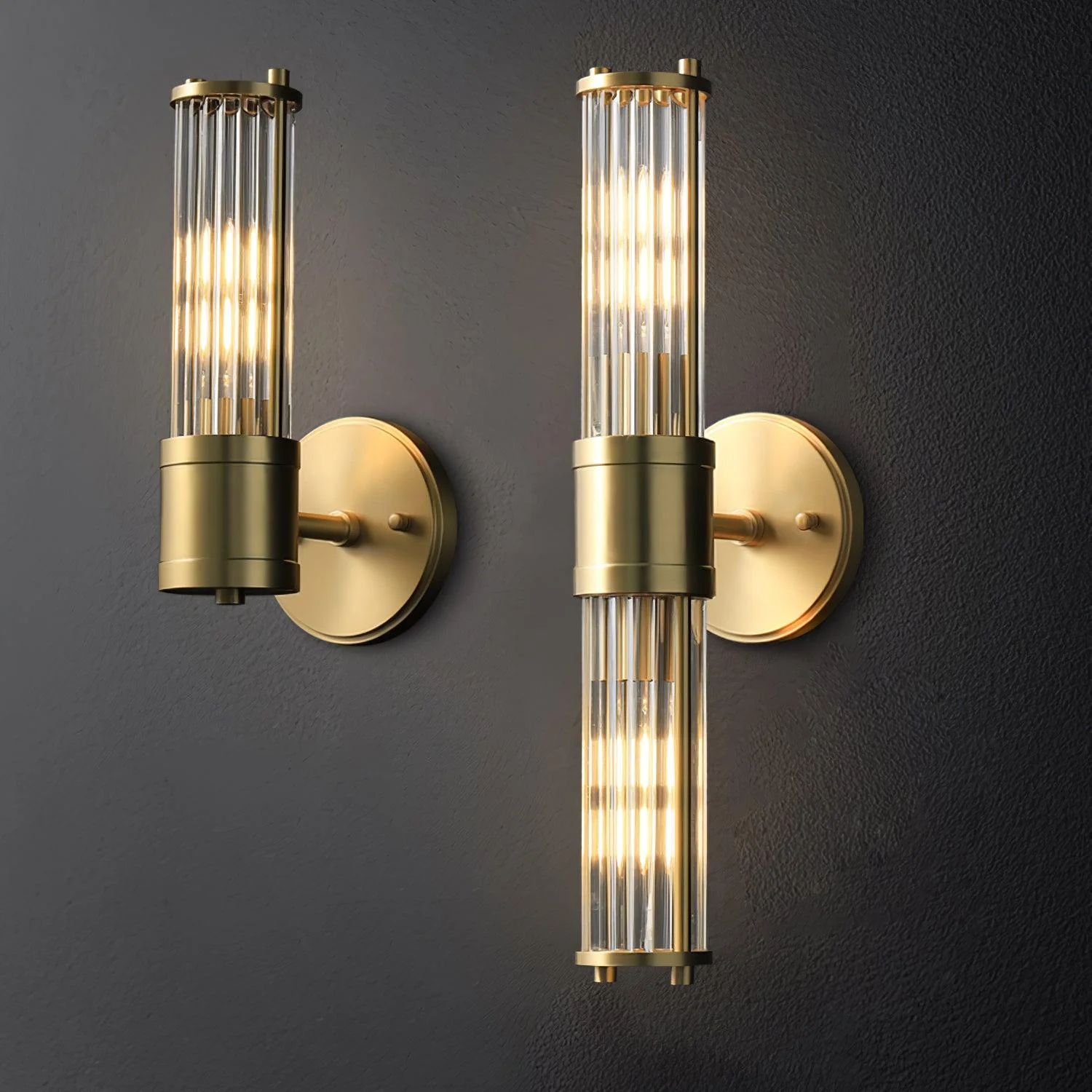 Vevenisra Nordic Art Cylinder Glass Wall Light - Image 20