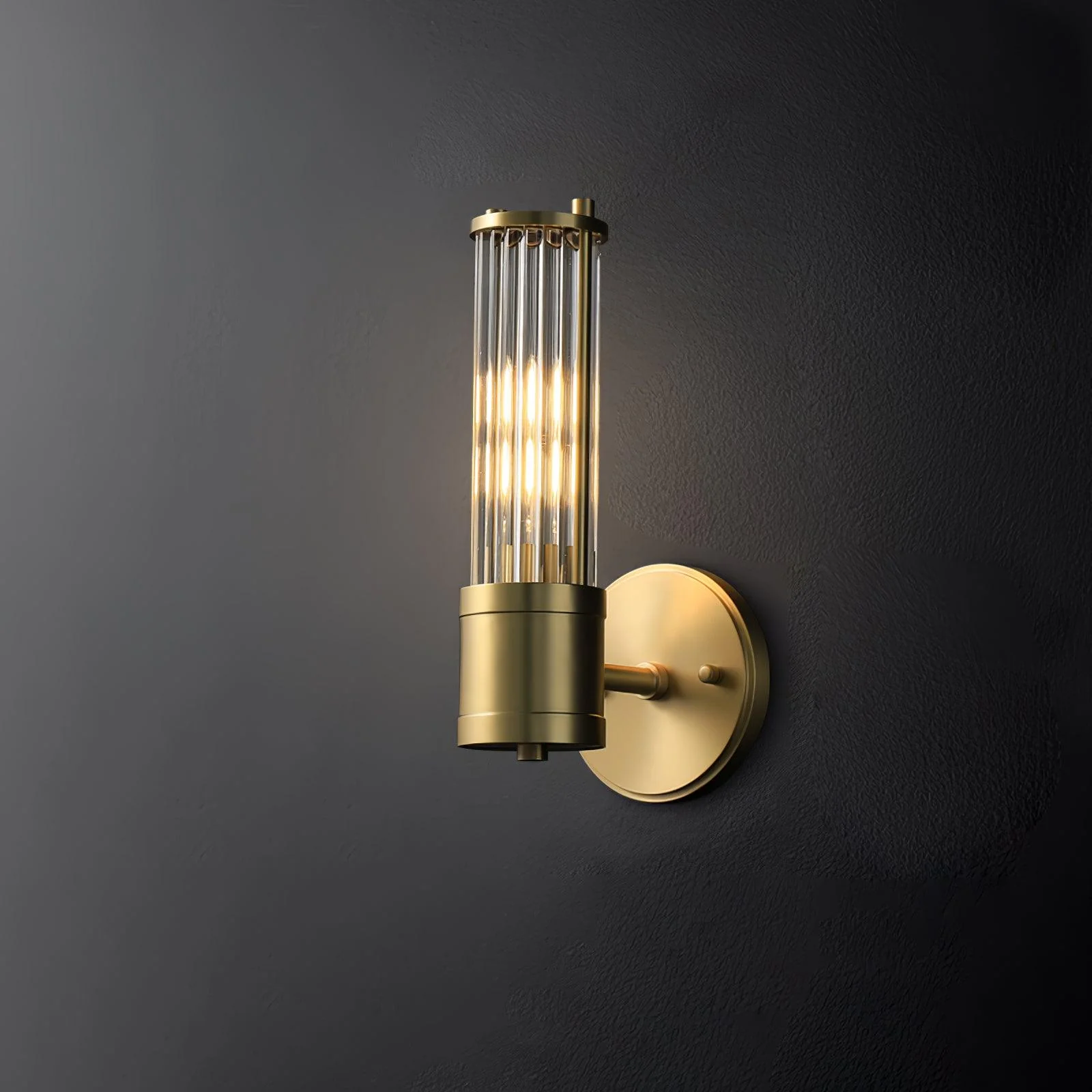 Vevenisra Nordic Art Cylinder Glass Wall Light - Image 24