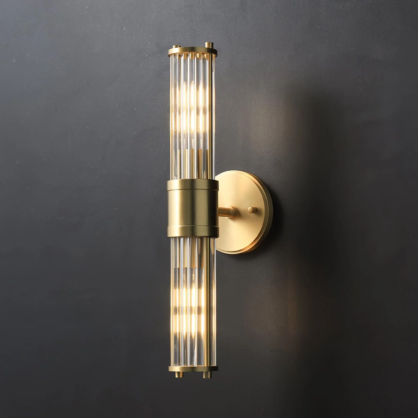Vevenisra Nordic Art Cylinder Glass Wall Light - Image 29
