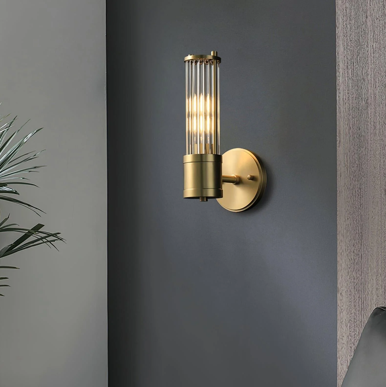 Vevenisra Nordic Art Cylinder Glass Wall Light - Image 41