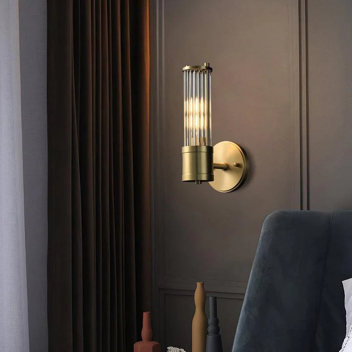 Vevenisra Nordic Art Cylinder Glass Wall Light - Image 42