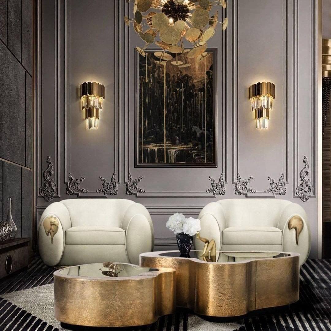 Vevyniel Postmodern Luxury Empire Crystal Wall Lamp - Image 10