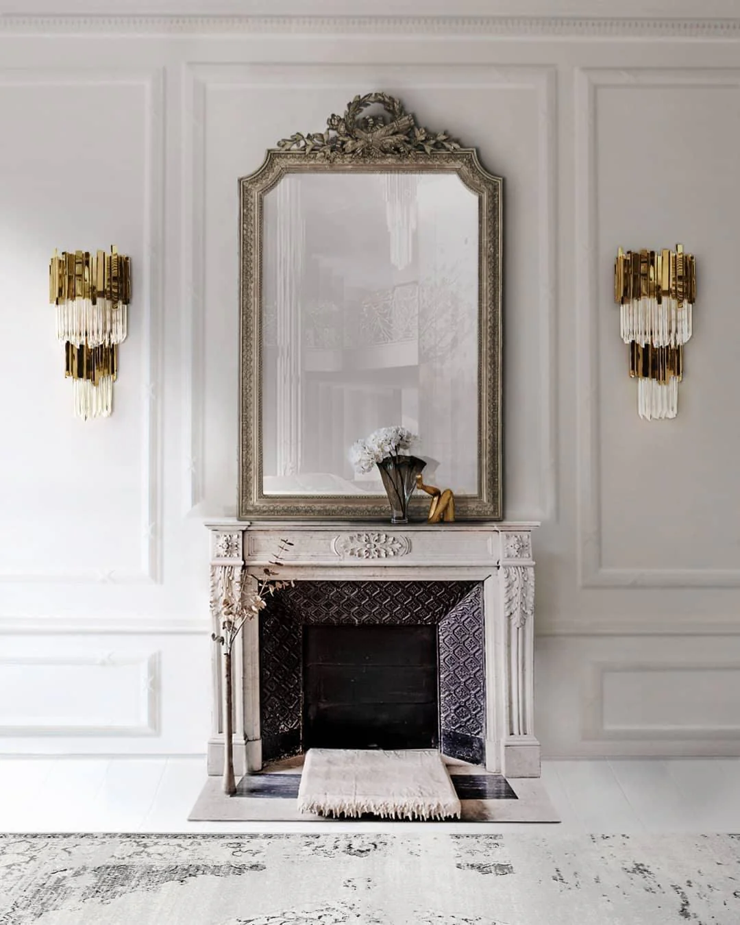 Vevyniel Postmodern Luxury Empire Crystal Wall Lamp - Image 24