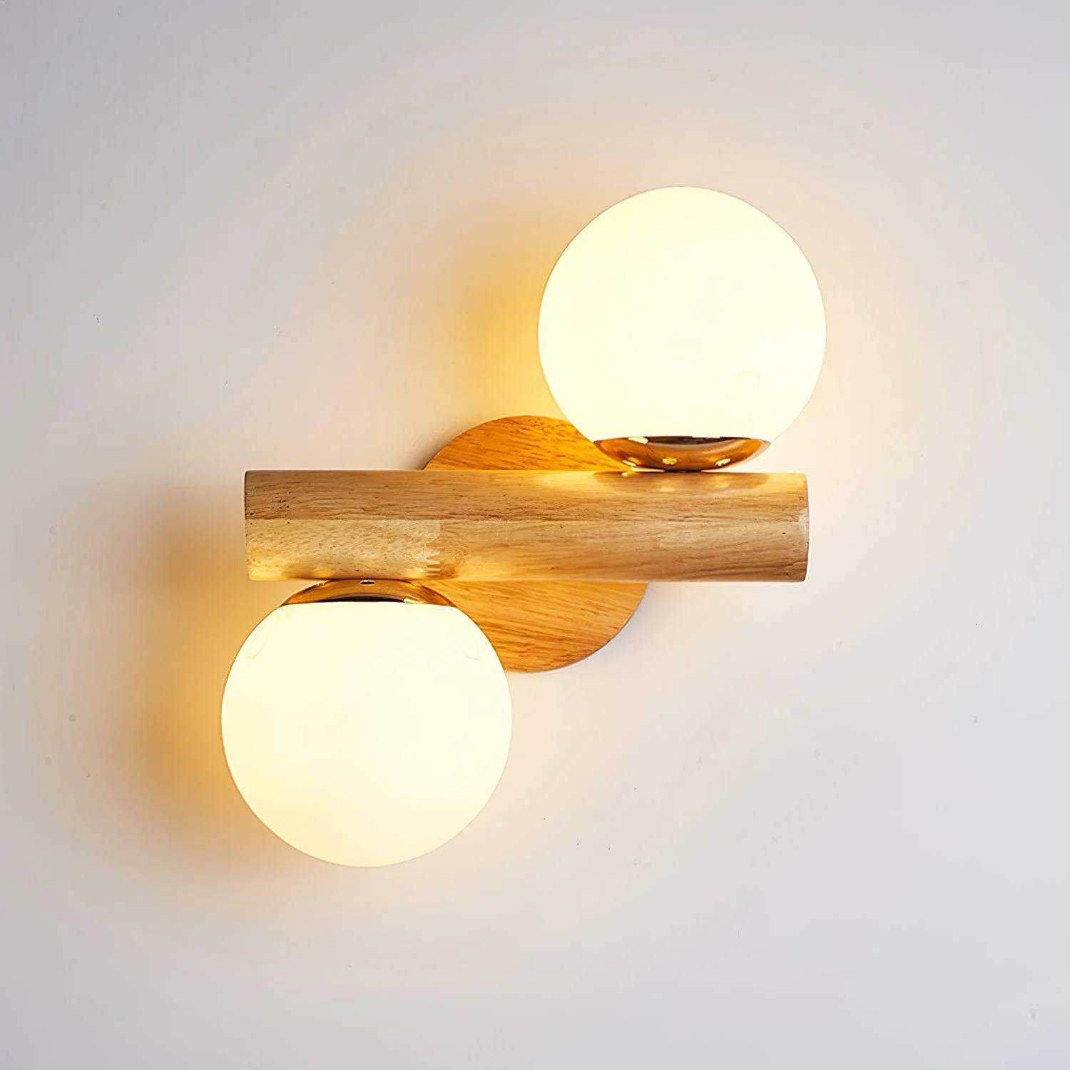 Vexorise Wood Scandinavian Wall Lamp - Image 2