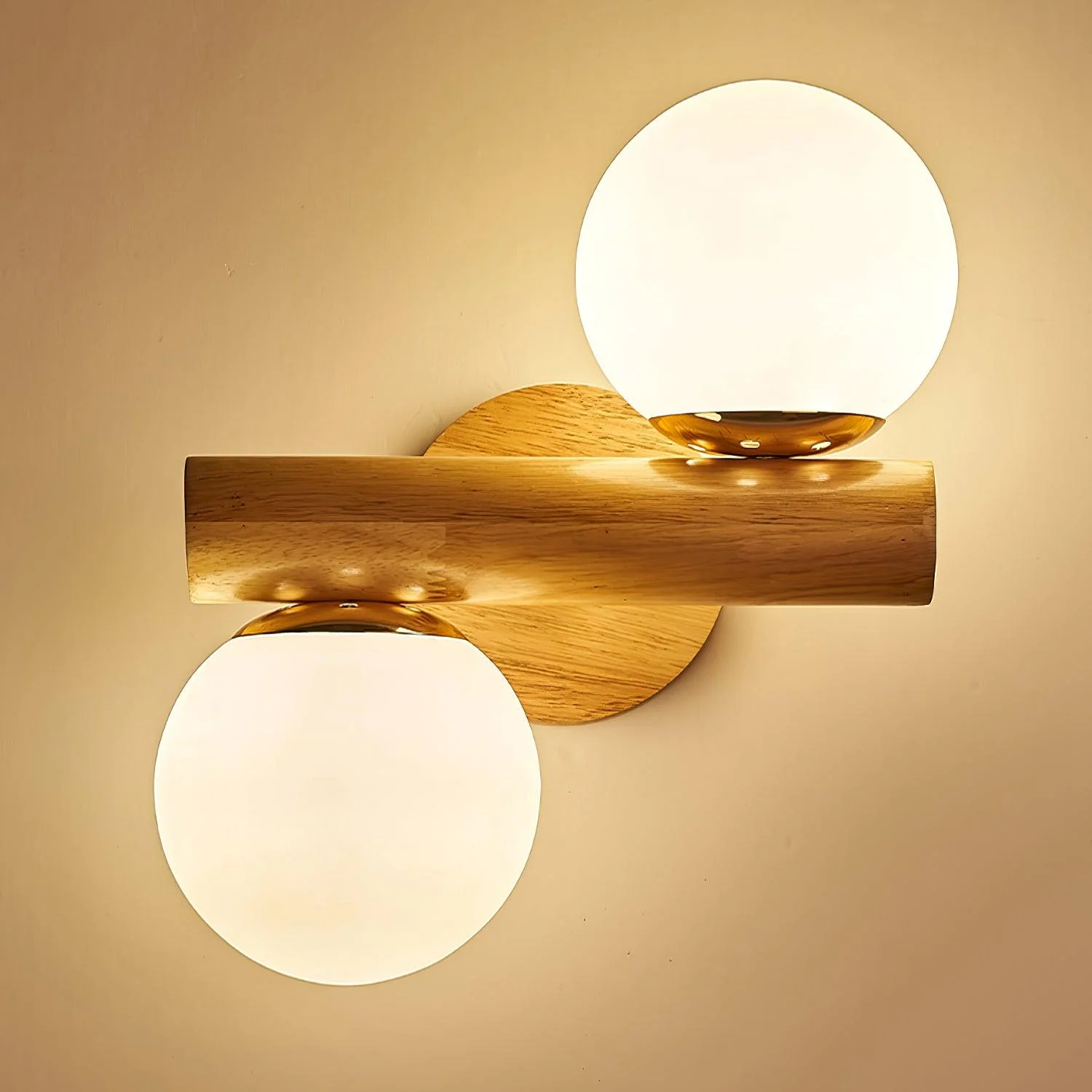 Vexorise Wood Scandinavian Wall Lamp - Image 21
