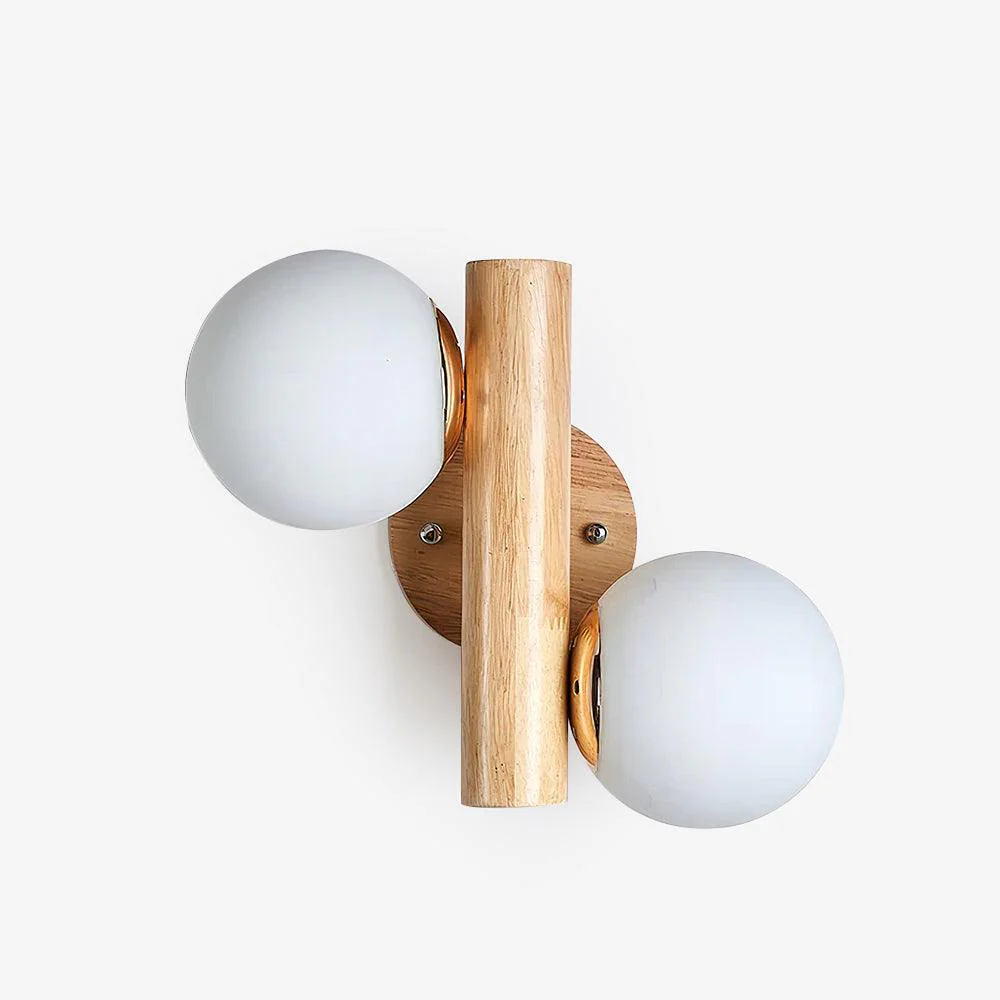 Vexorise Wood Scandinavian Wall Lamp - Image 6